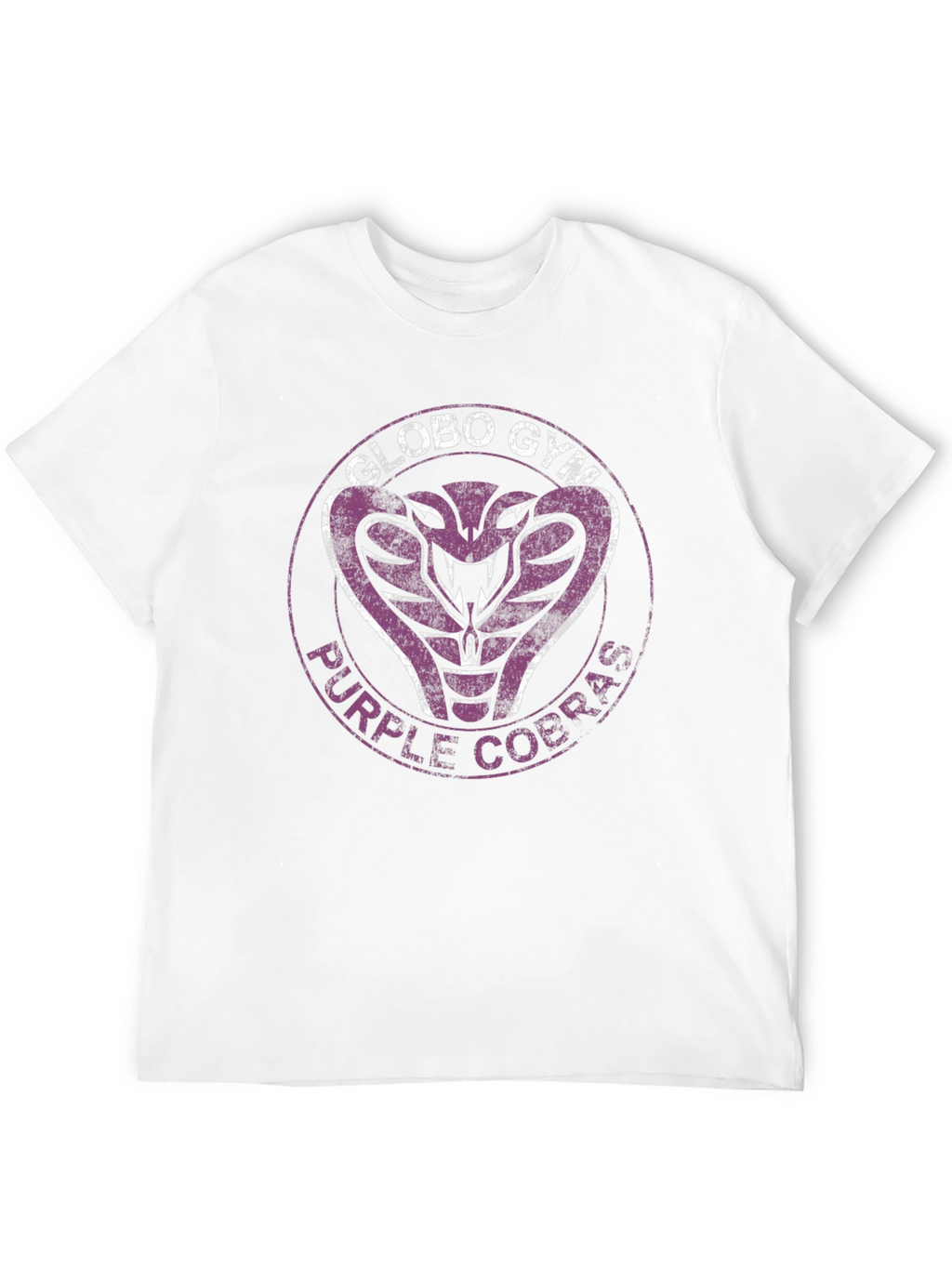 Globo Gym Purple Cobras T-Shirt - Black