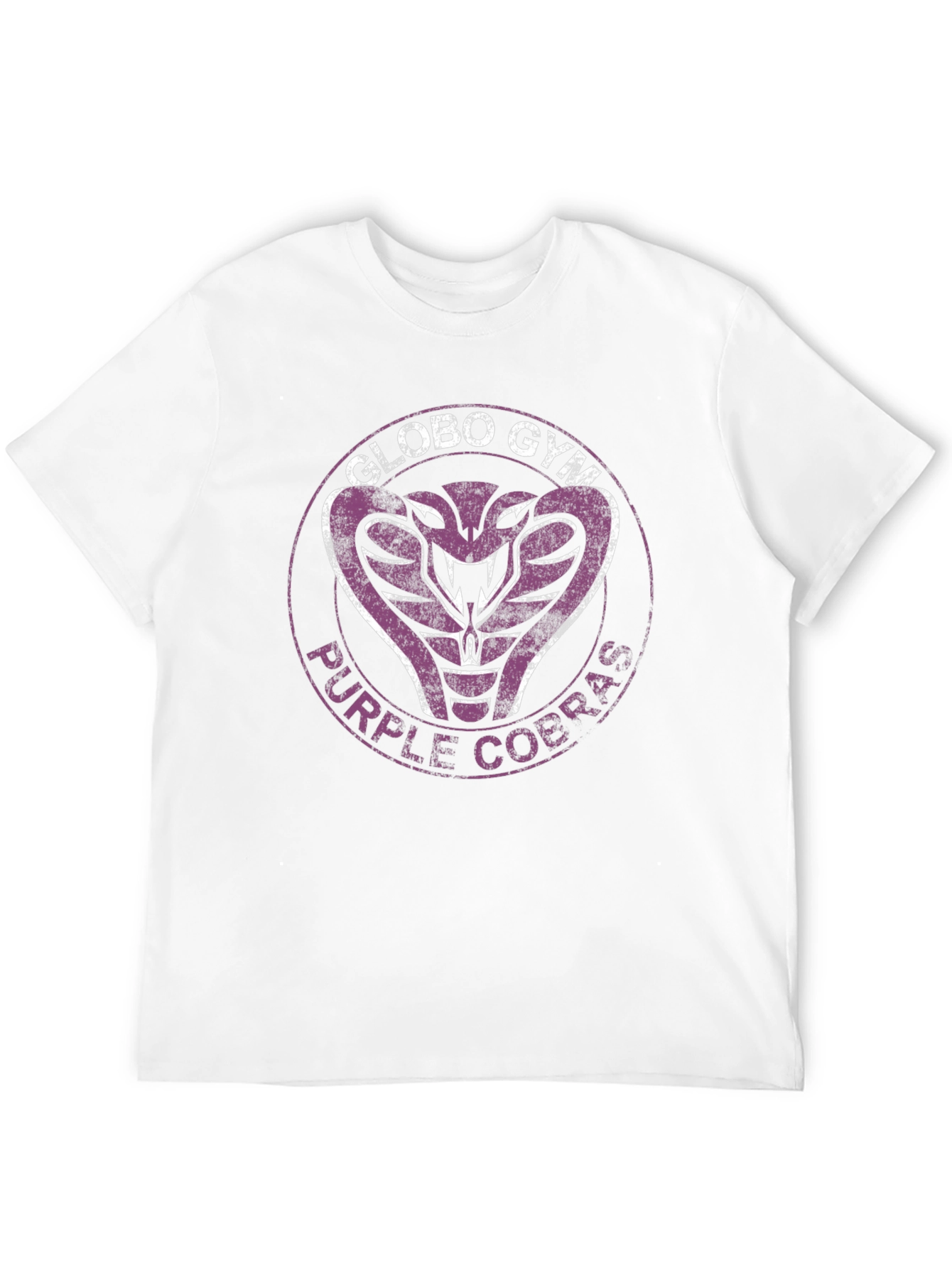 Globo Gym Purple Cobras T-Shirt - Black