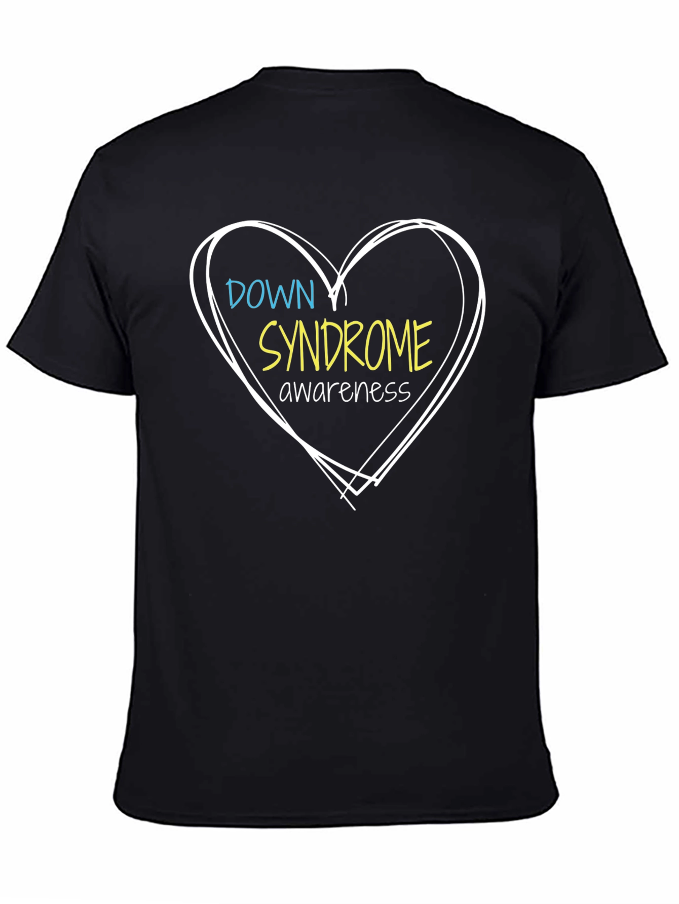 Down Syndrome Awareness T-Shirt - Black