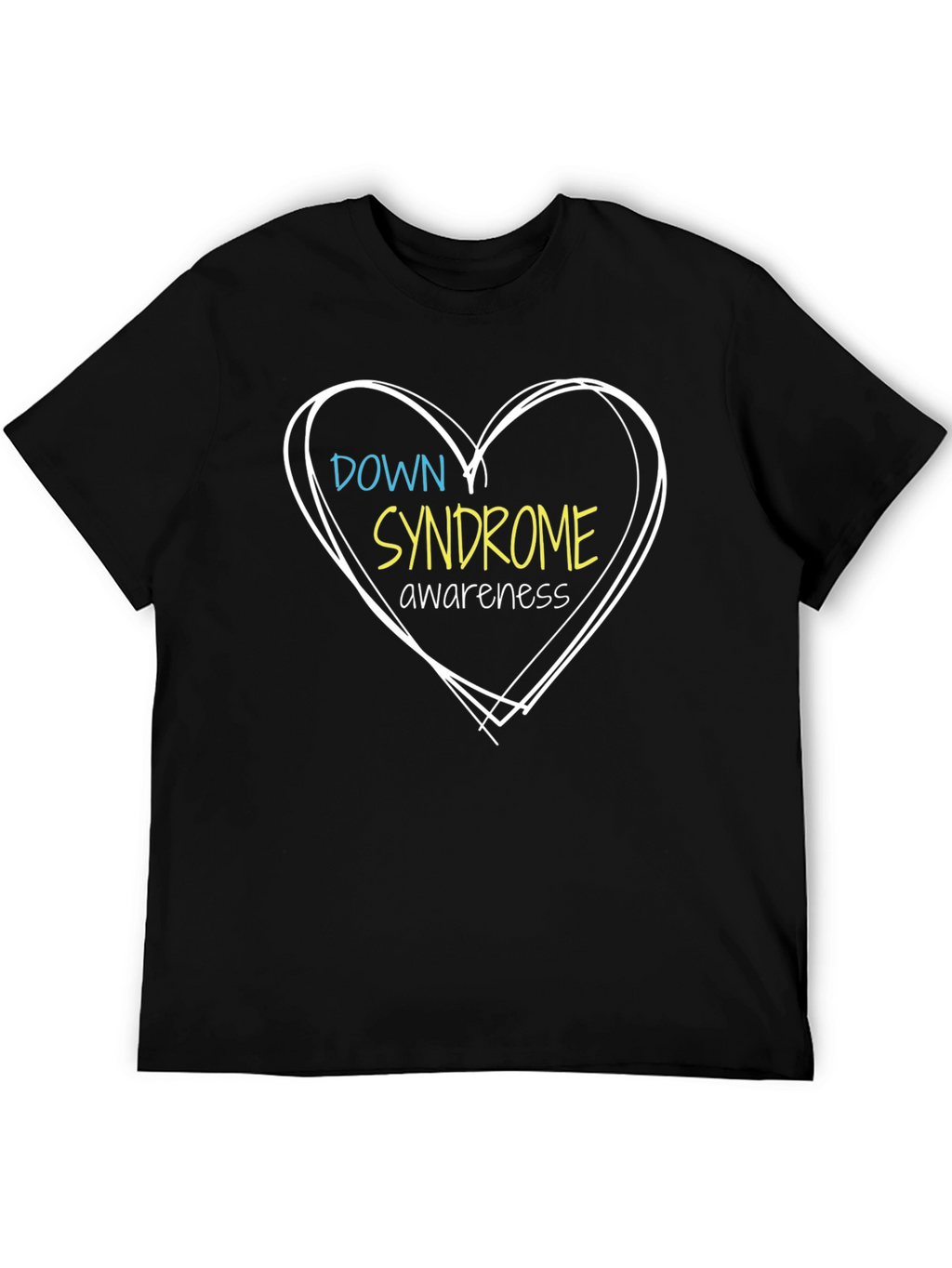 Down Syndrome Awareness T-Shirt - Black