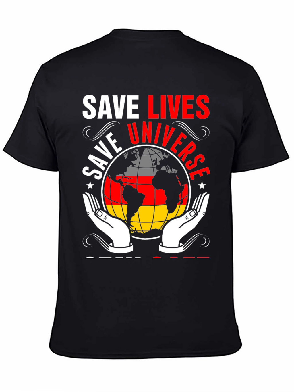 Save Universe Globe Graphic Tee