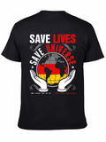 Save Universe Globe Graphic Tee