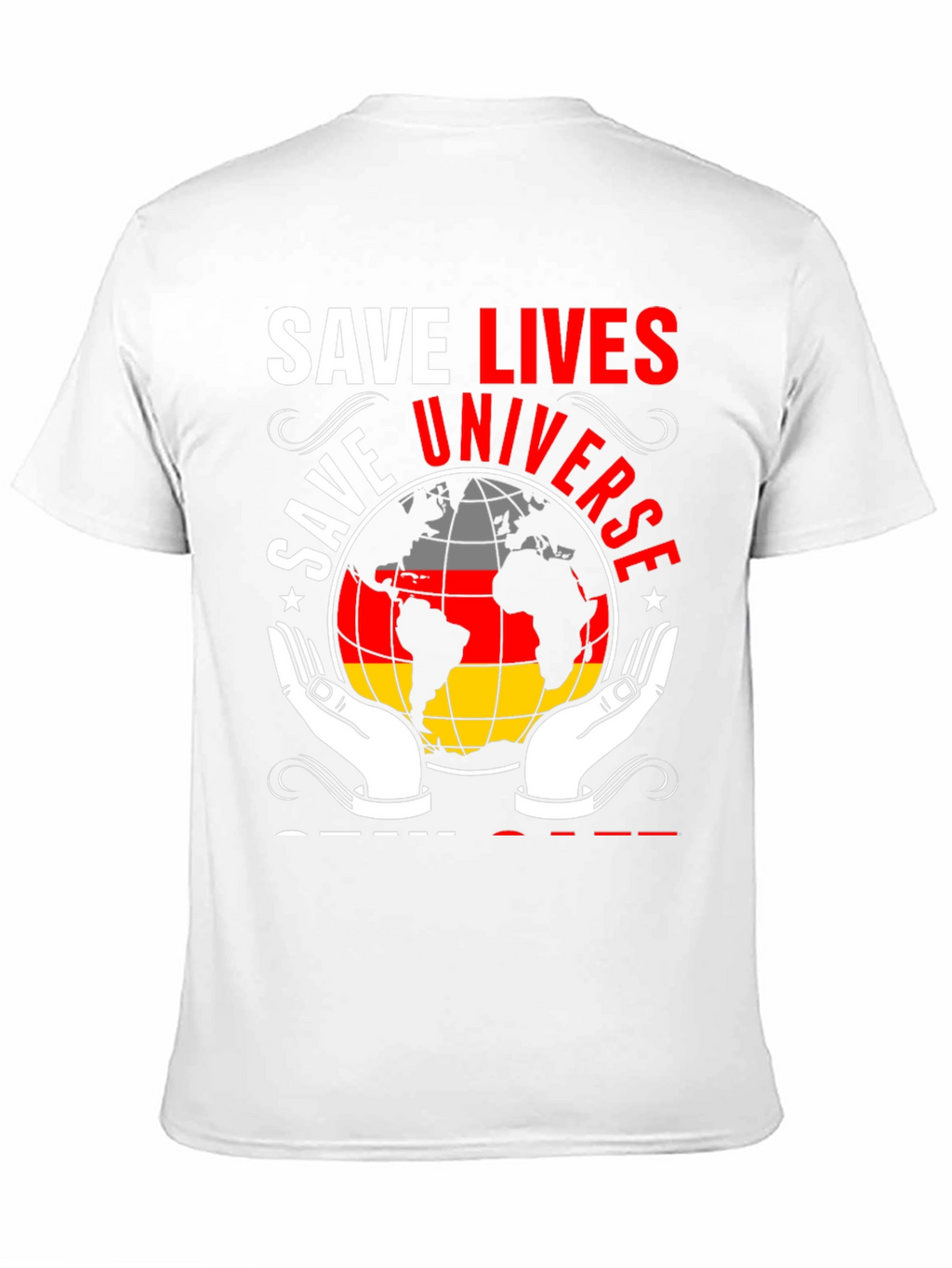 Save Universe Globe Graphic Tee