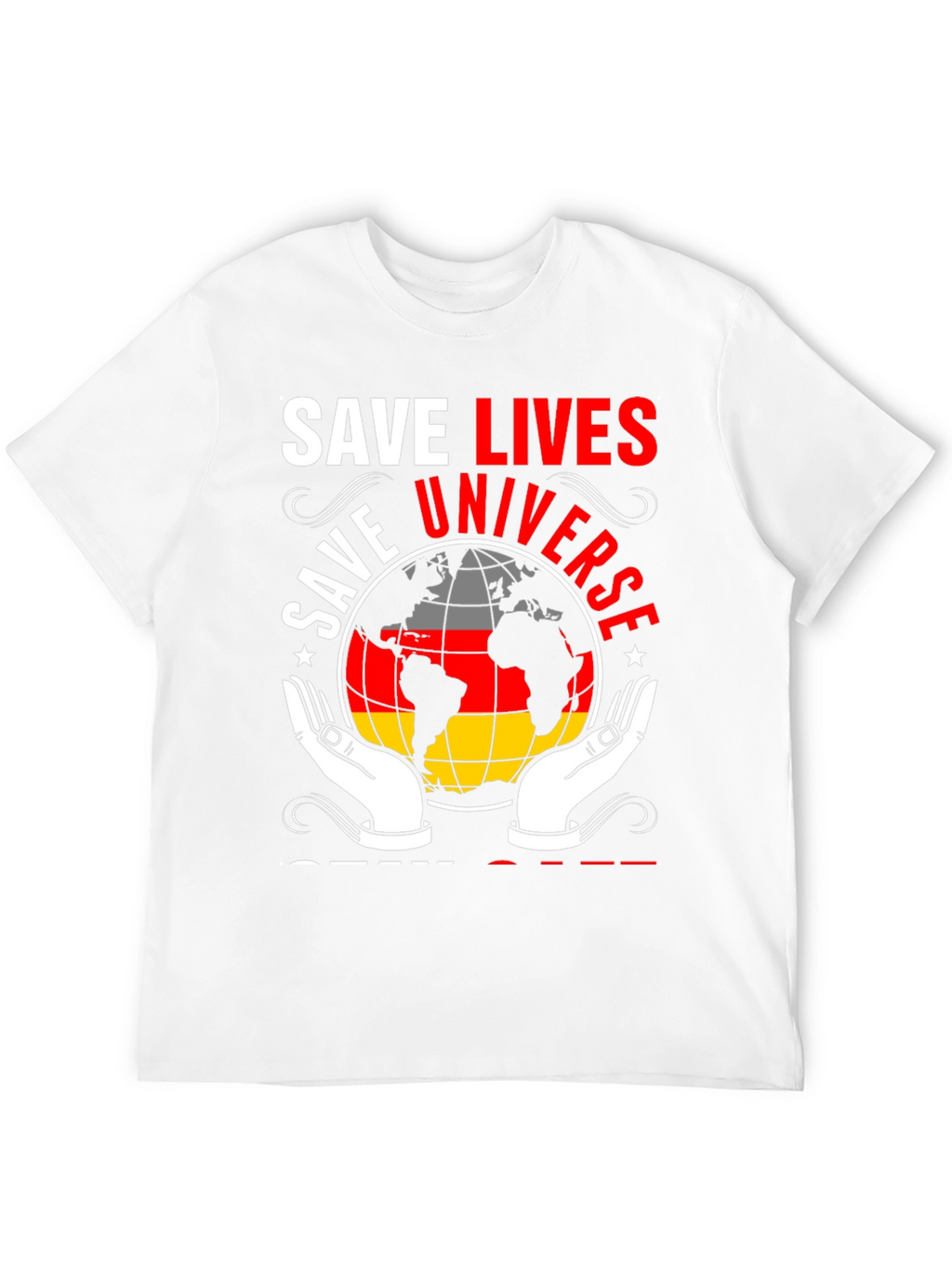Save Universe Globe Graphic Tee