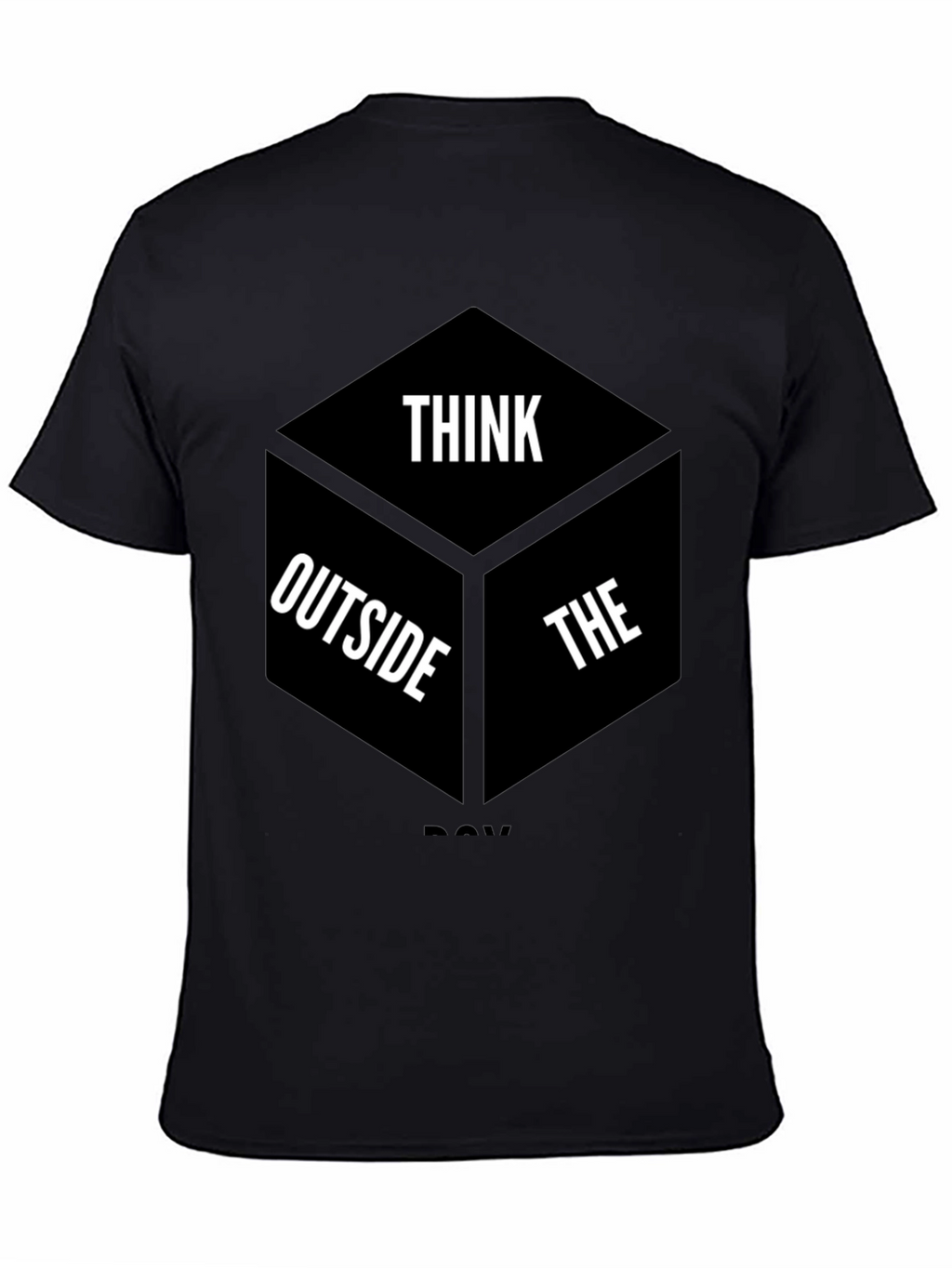 Think Outside the Box Graphic T-Shirt