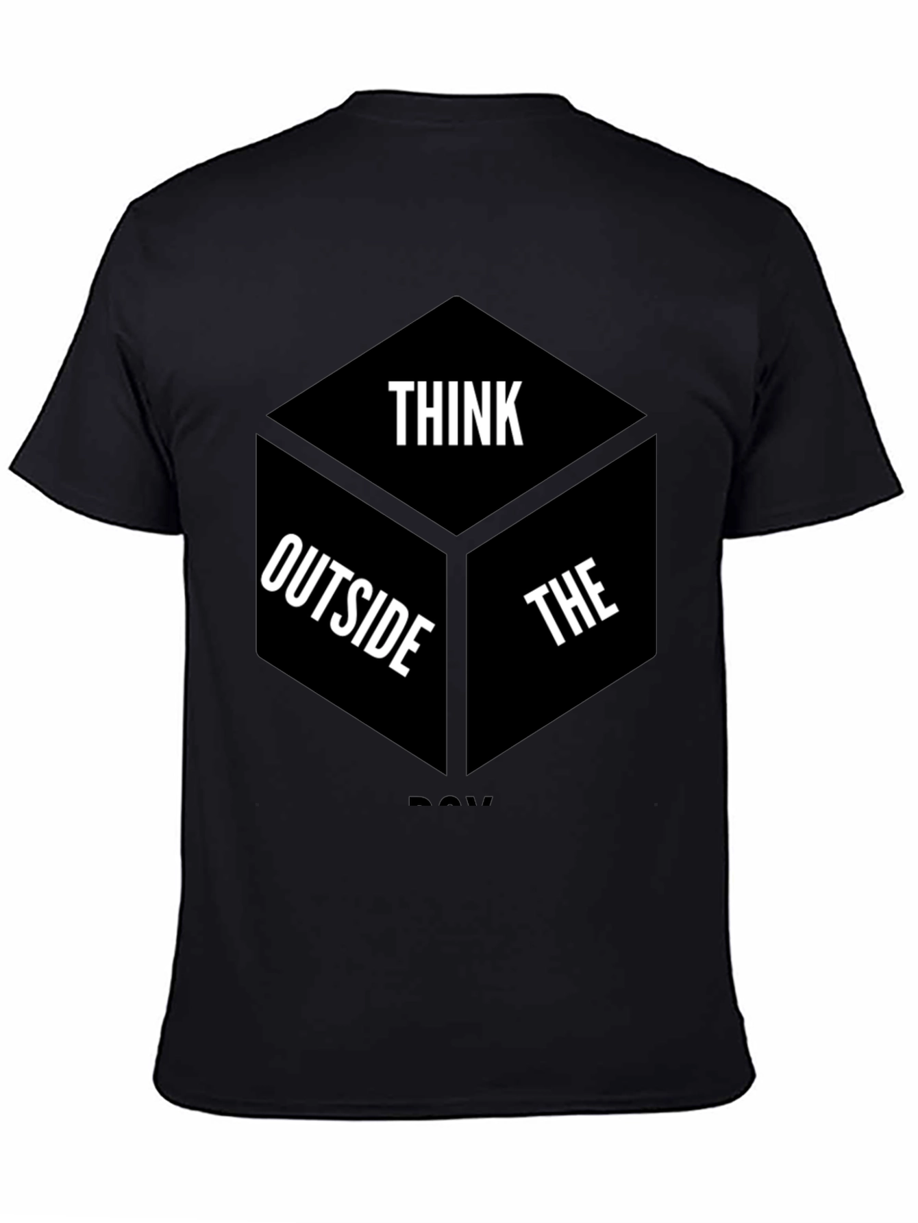 Think Outside the Box Graphic T-Shirt