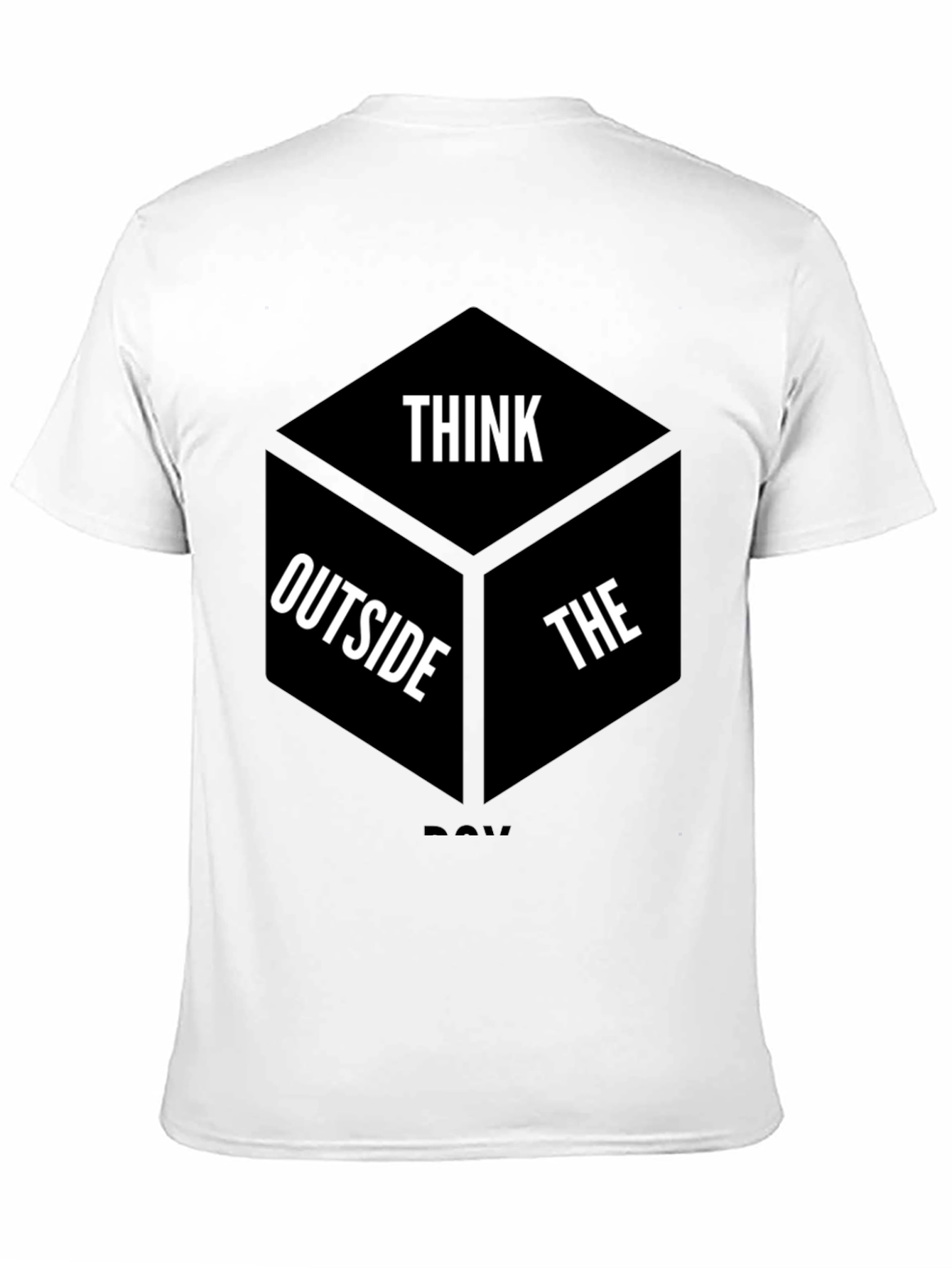 Think Outside the Box Graphic T-Shirt