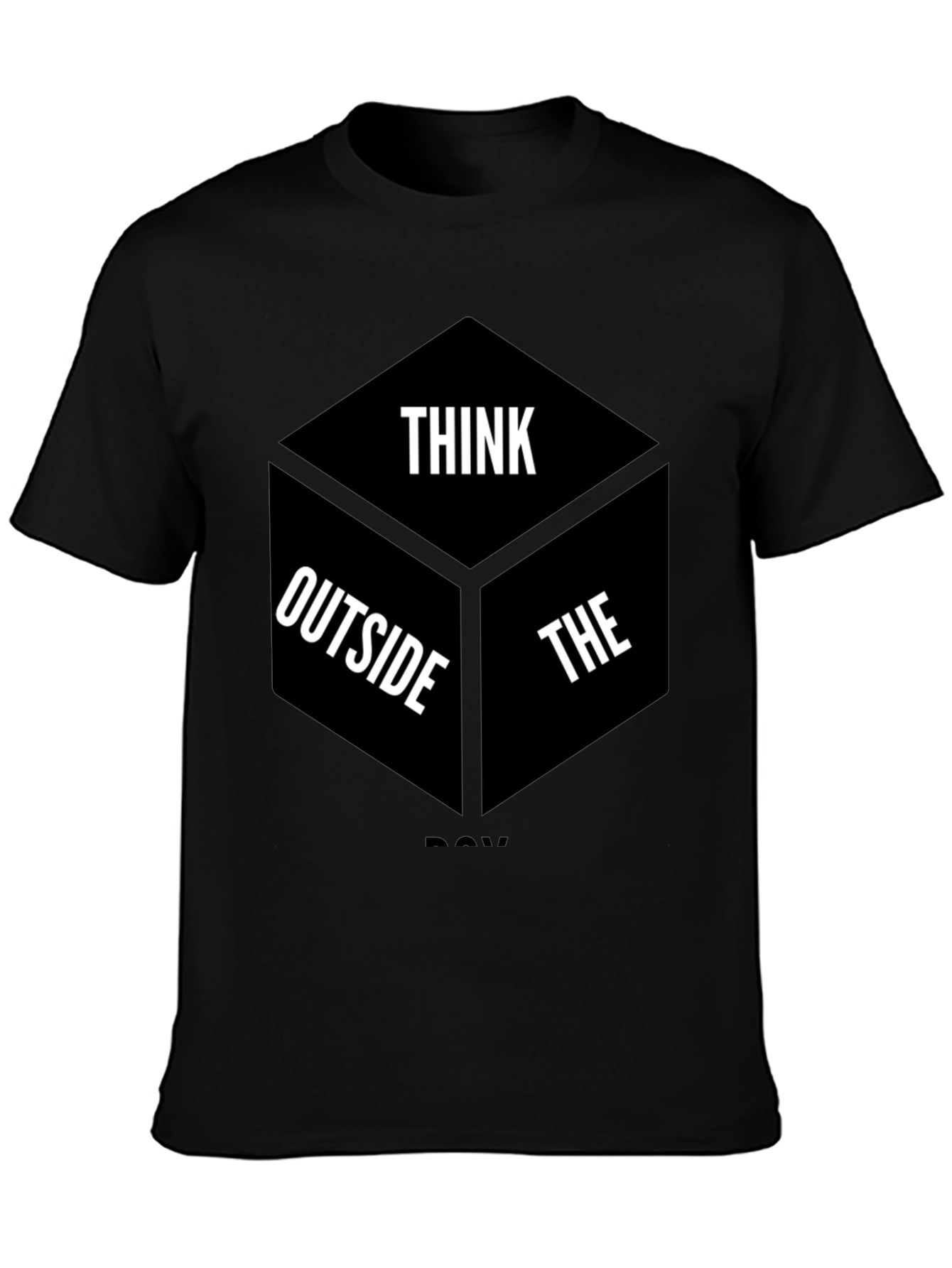 Think Outside the Box Graphic T-Shirt