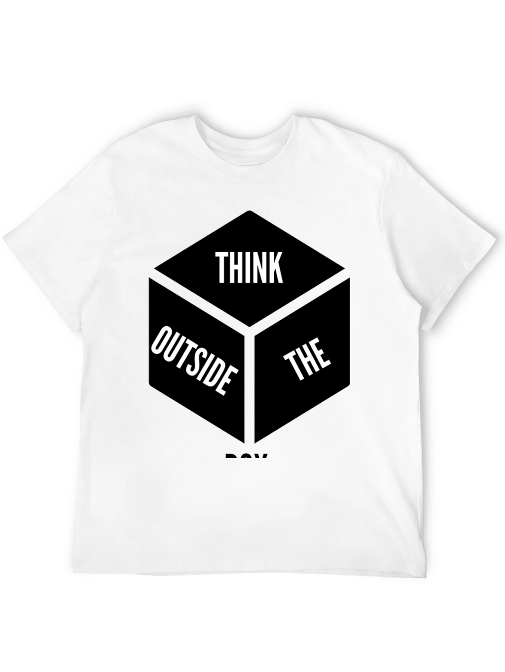 Think Outside the Box Graphic T-Shirt