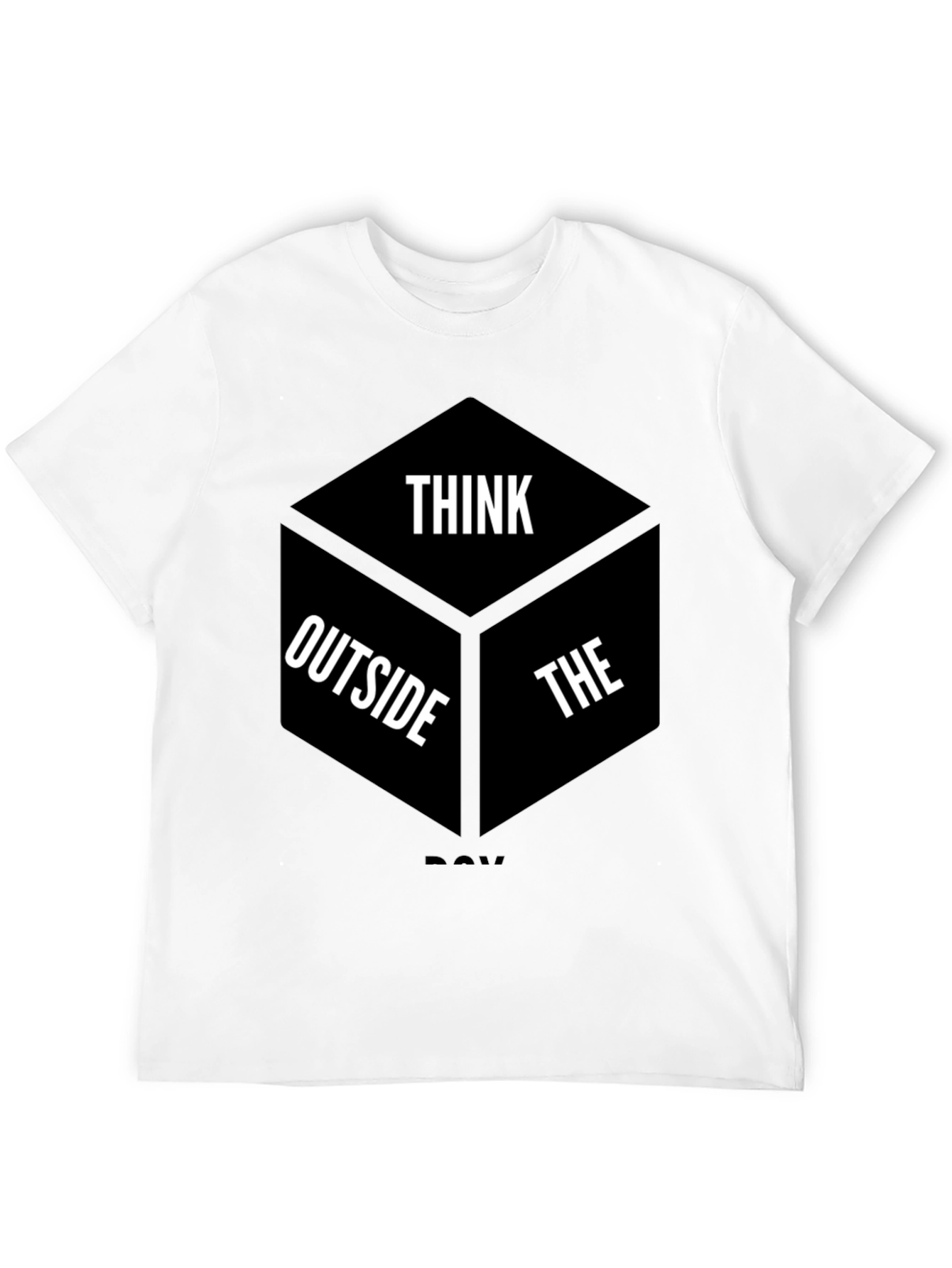 Think Outside the Box Graphic T-Shirt