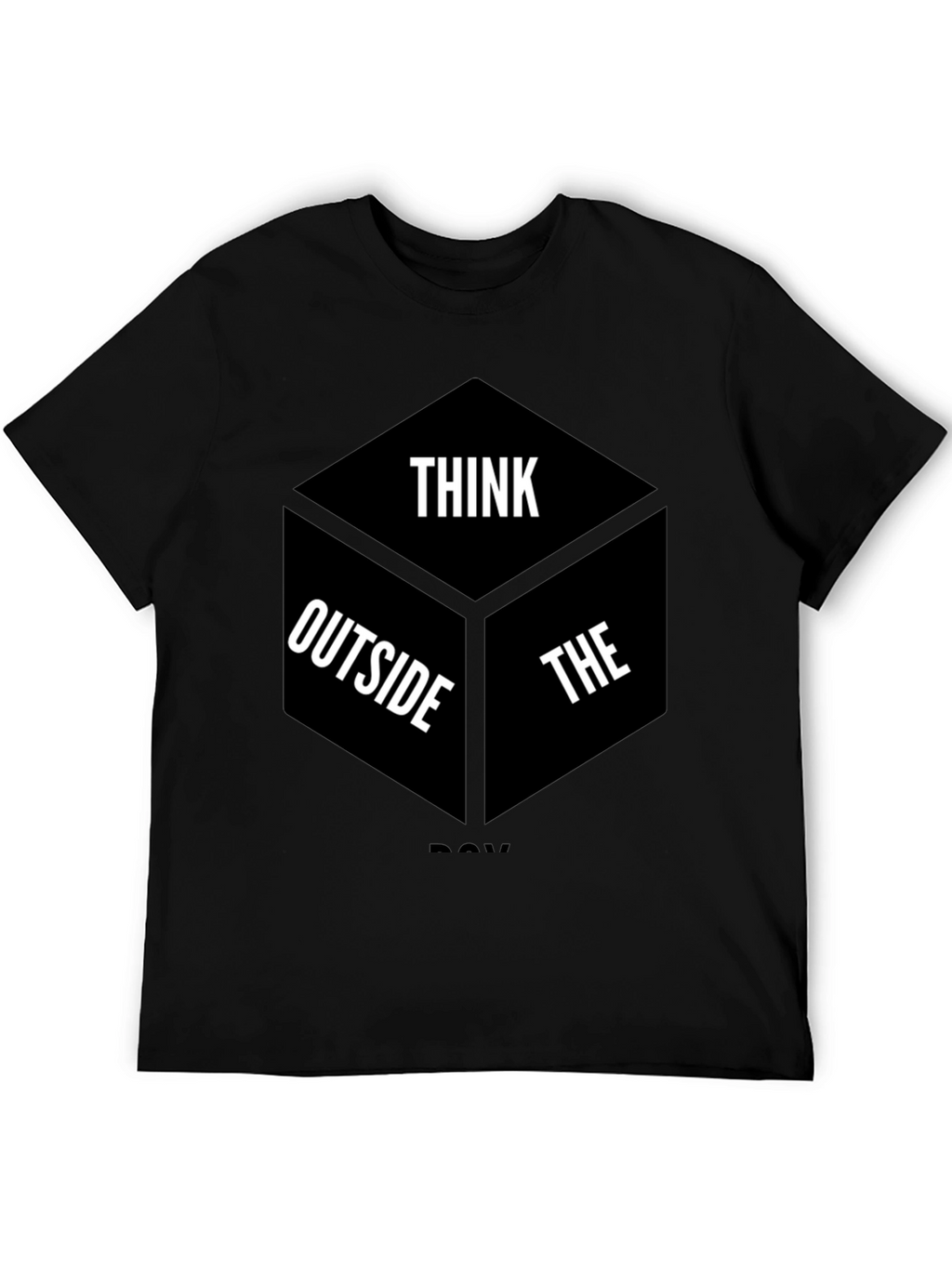 Think Outside the Box Graphic T-Shirt