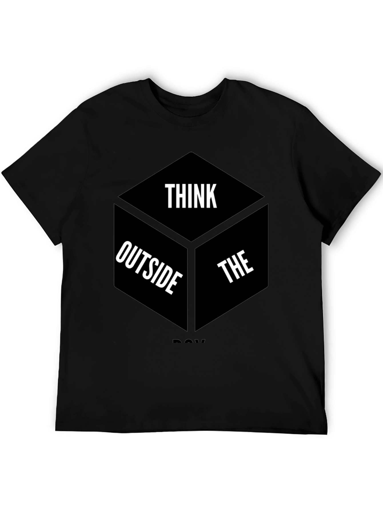 Think Outside the Box Graphic T-Shirt