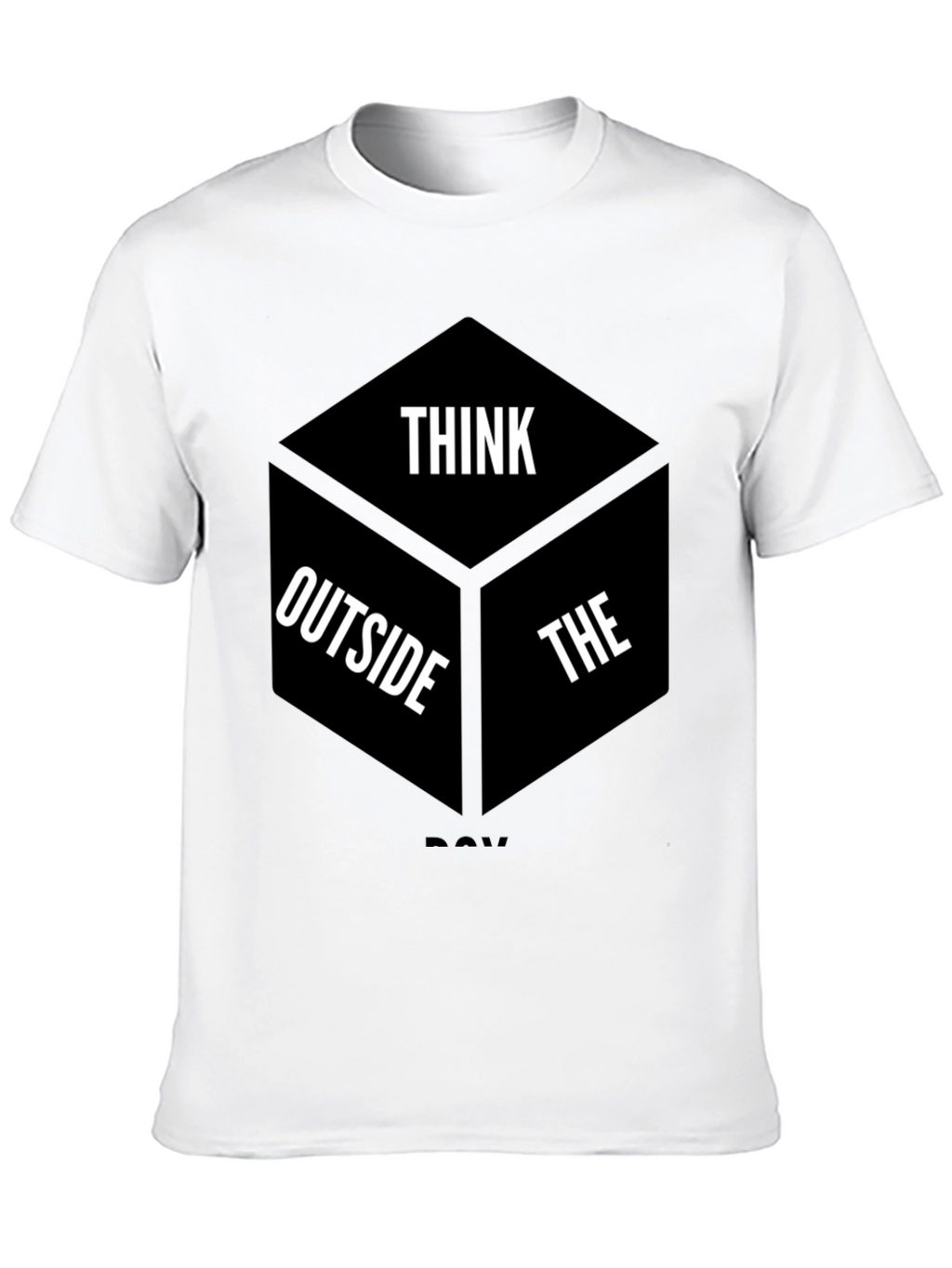 Think Outside the Box Graphic T-Shirt