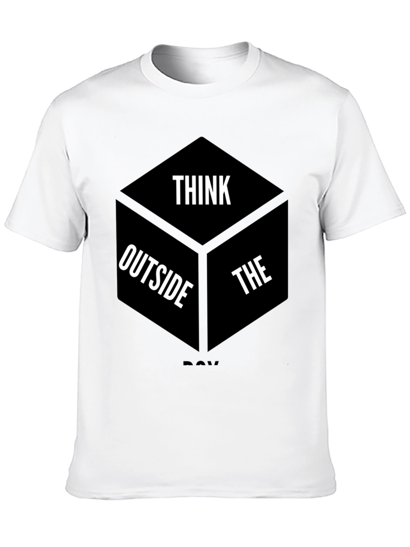 Think Outside the Box Graphic T-Shirt