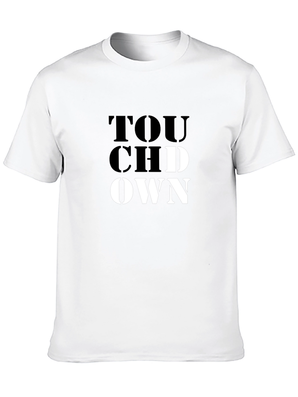 Touchdown Graphic Tee - Black Short Sleeve T-Shirt