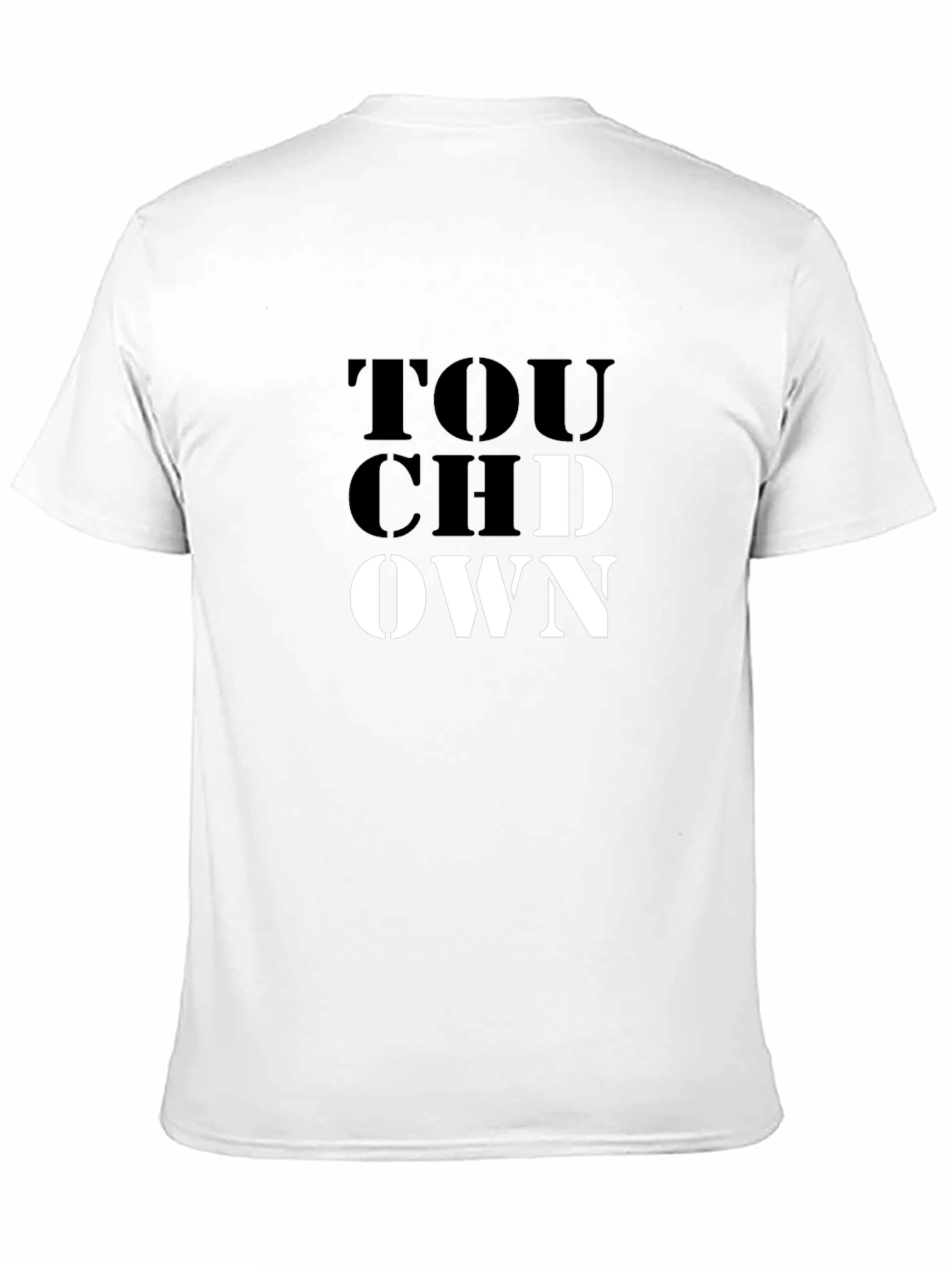 Touchdown Graphic Tee - Black Short Sleeve T-Shirt