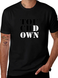 Touchdown Graphic Tee - Black Short Sleeve T-Shirt