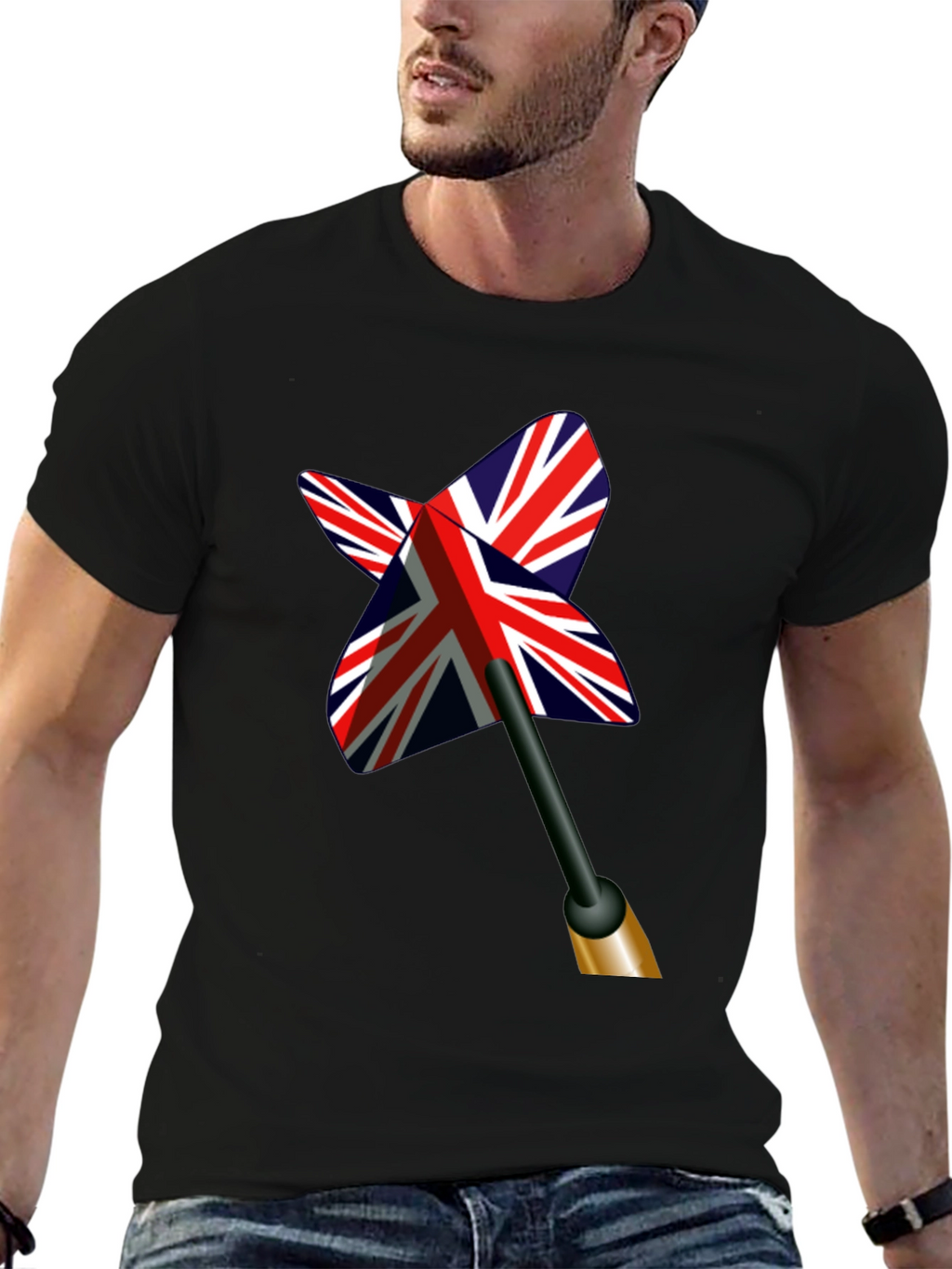 Union Jack Dart T-Shirt - British Pride Tee