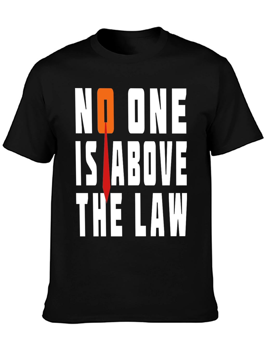 No One Is Above The Law Graphic Tee