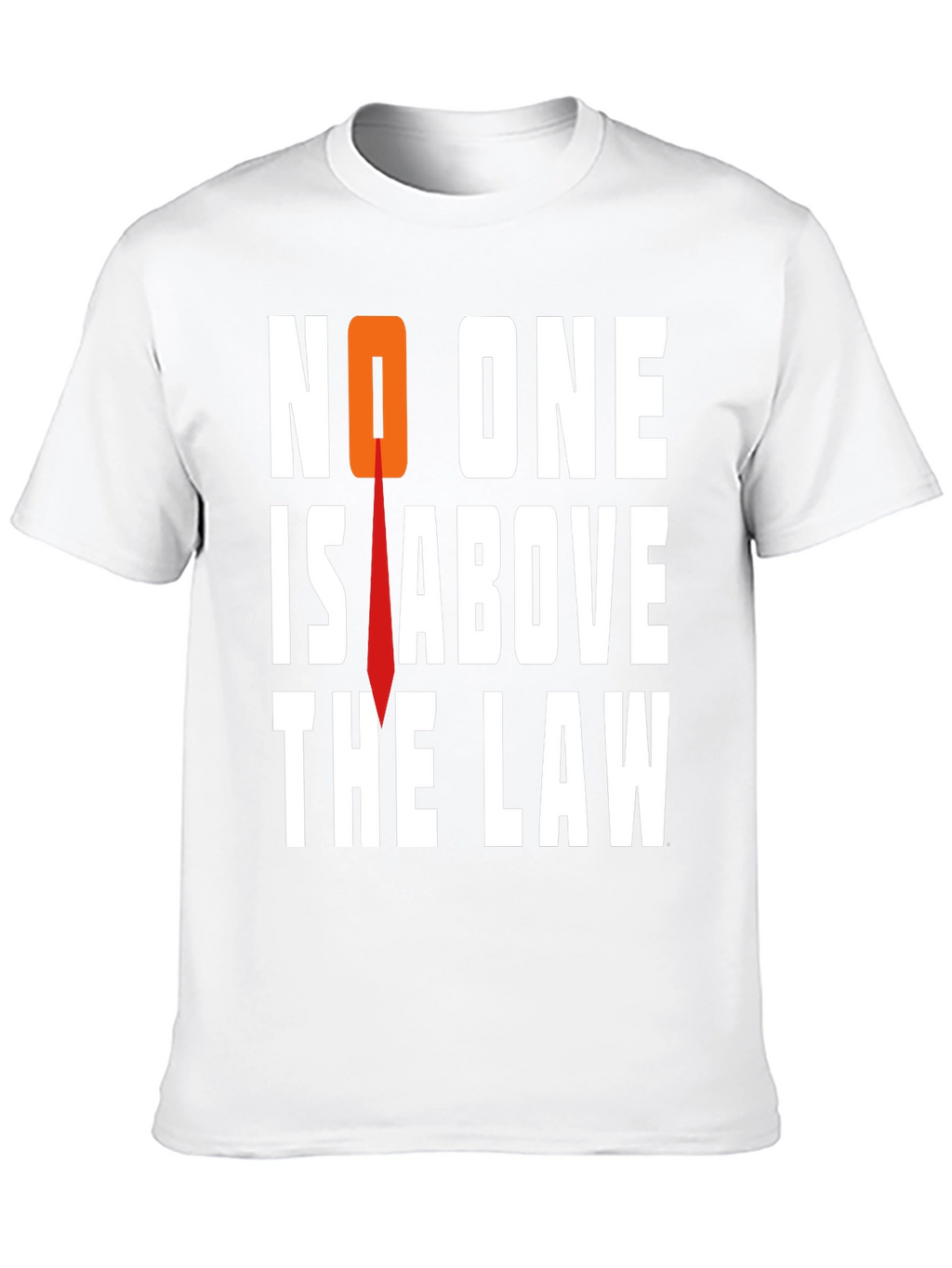 No One Is Above The Law Graphic Tee