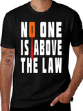 No One Is Above The Law Graphic Tee