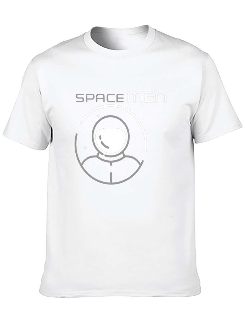 Spacemen Graphic Print Black T-Shirt