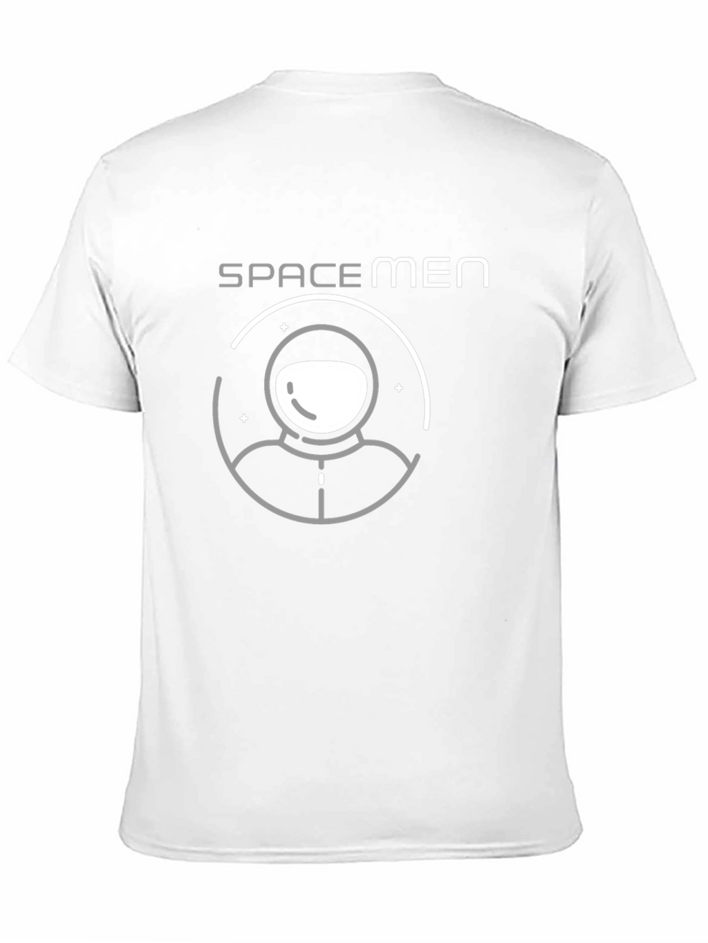 Spacemen Graphic Print Black T-Shirt