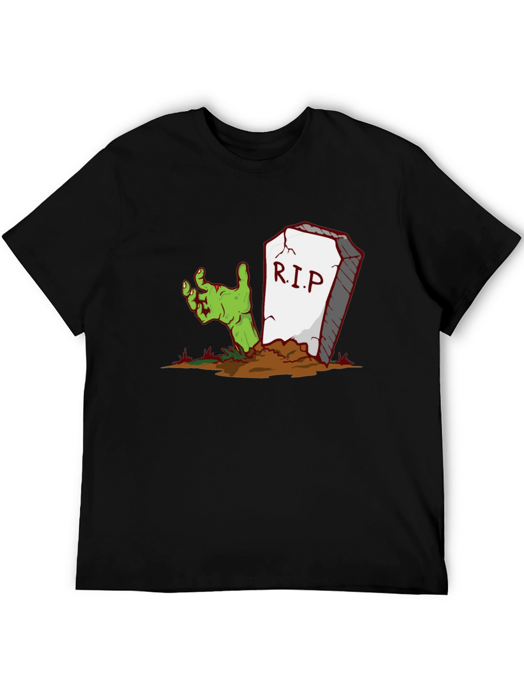 Zombie Hand RIP T-Shirt - Halloween Apparel