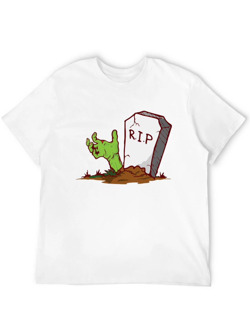 Zombie Hand RIP T-Shirt - Halloween Apparel