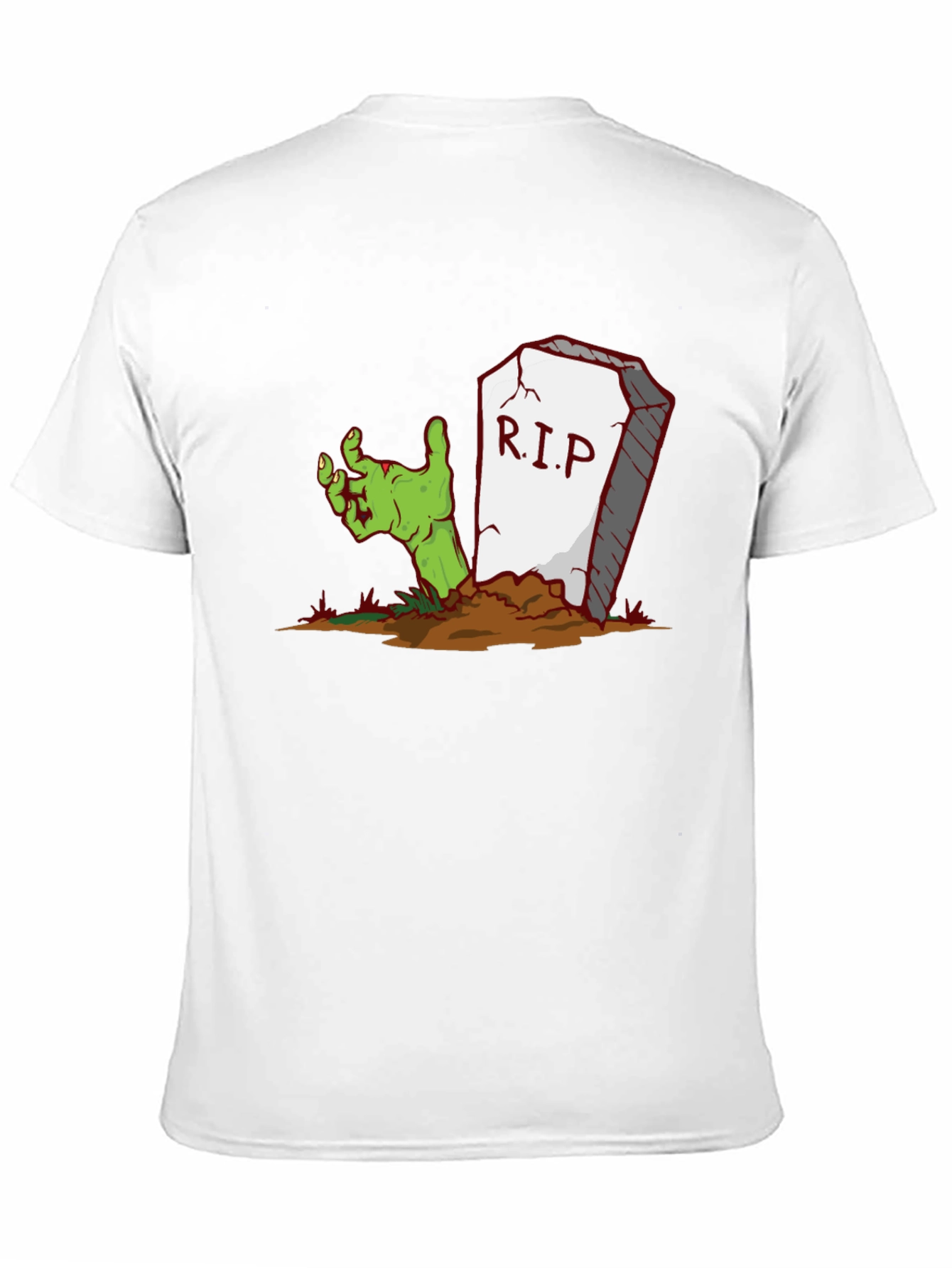 Zombie Hand RIP T-Shirt - Halloween Apparel