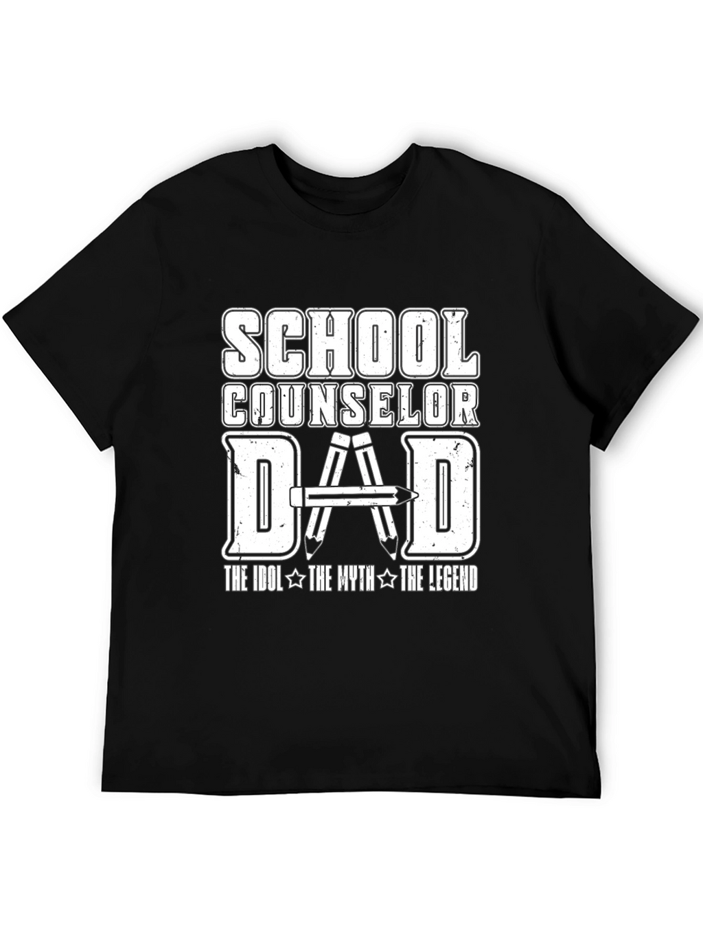 School Counselor Dad Graphic T-Shirt