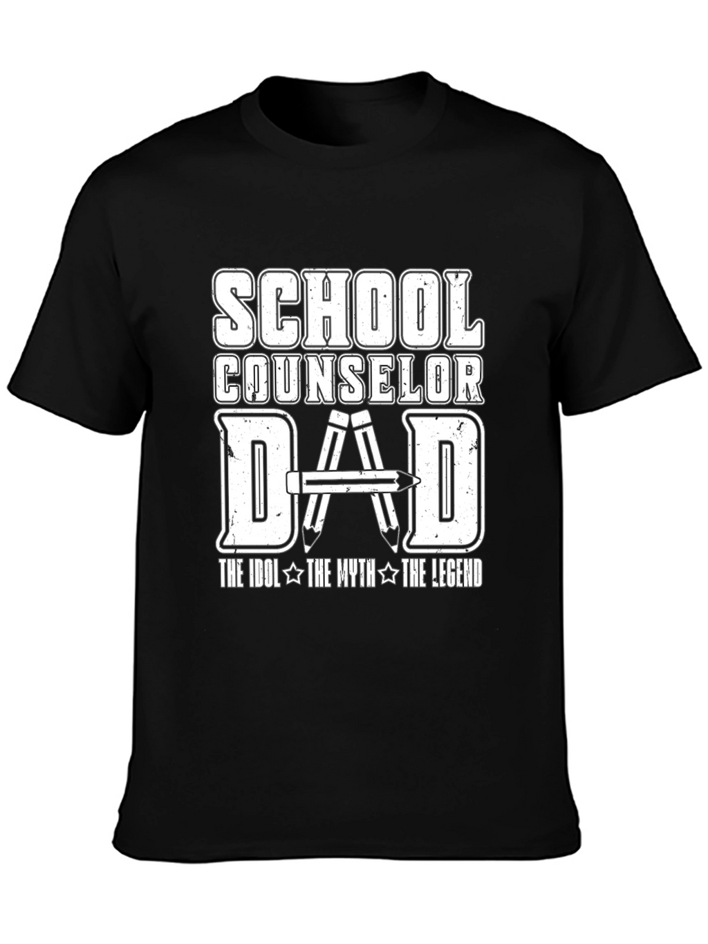 School Counselor Dad Graphic T-Shirt