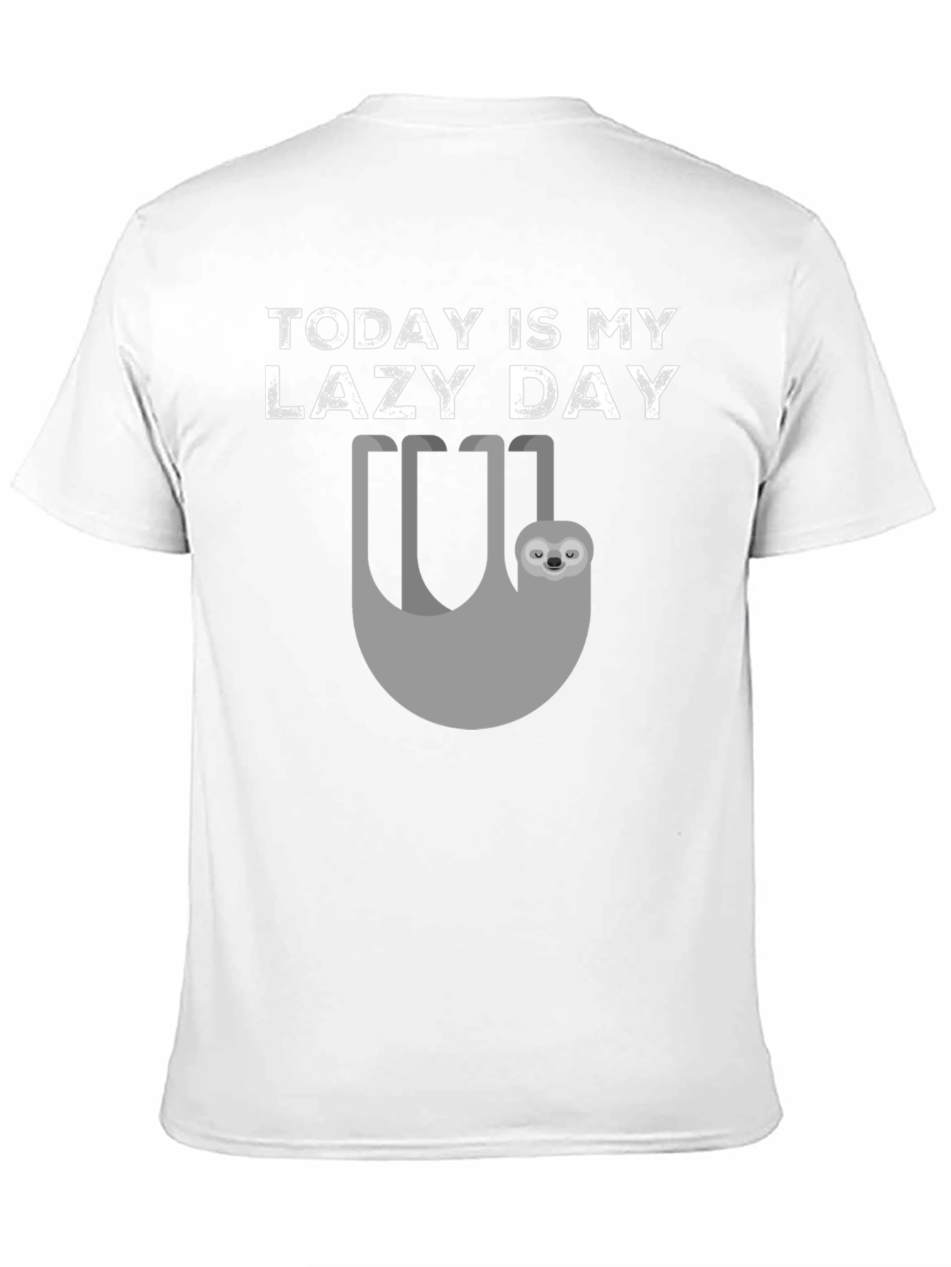 Today Is My Lazy Day Sloth Graphic Tee