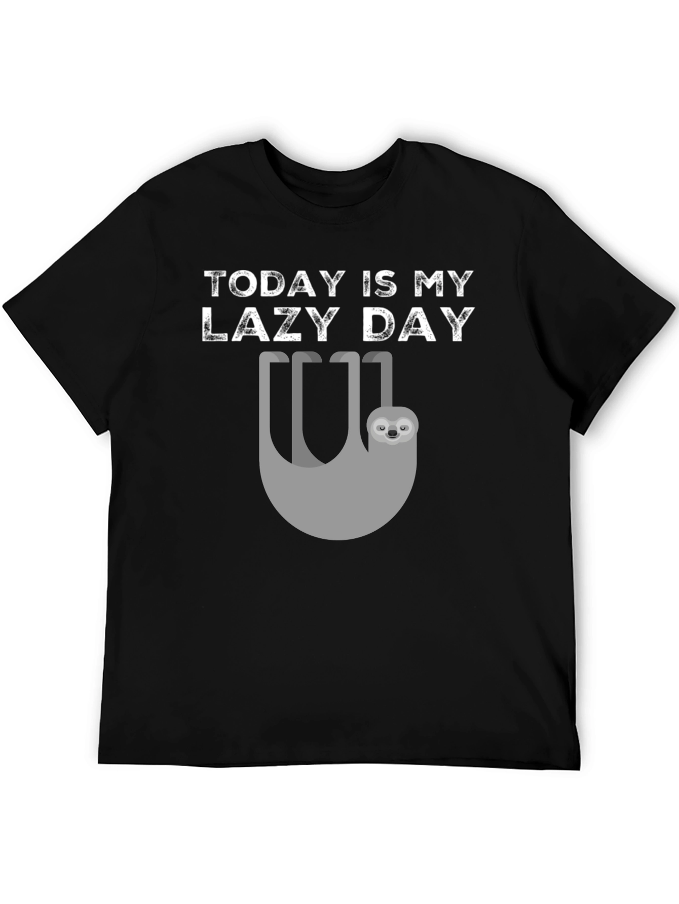 Today Is My Lazy Day Sloth Graphic Tee