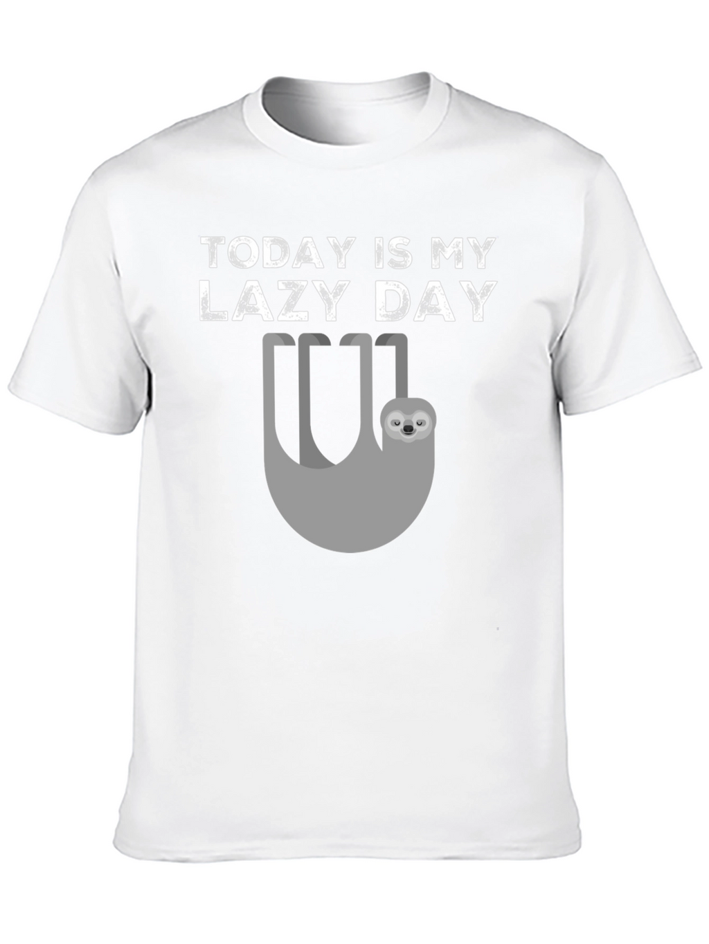 Today Is My Lazy Day Sloth Graphic Tee