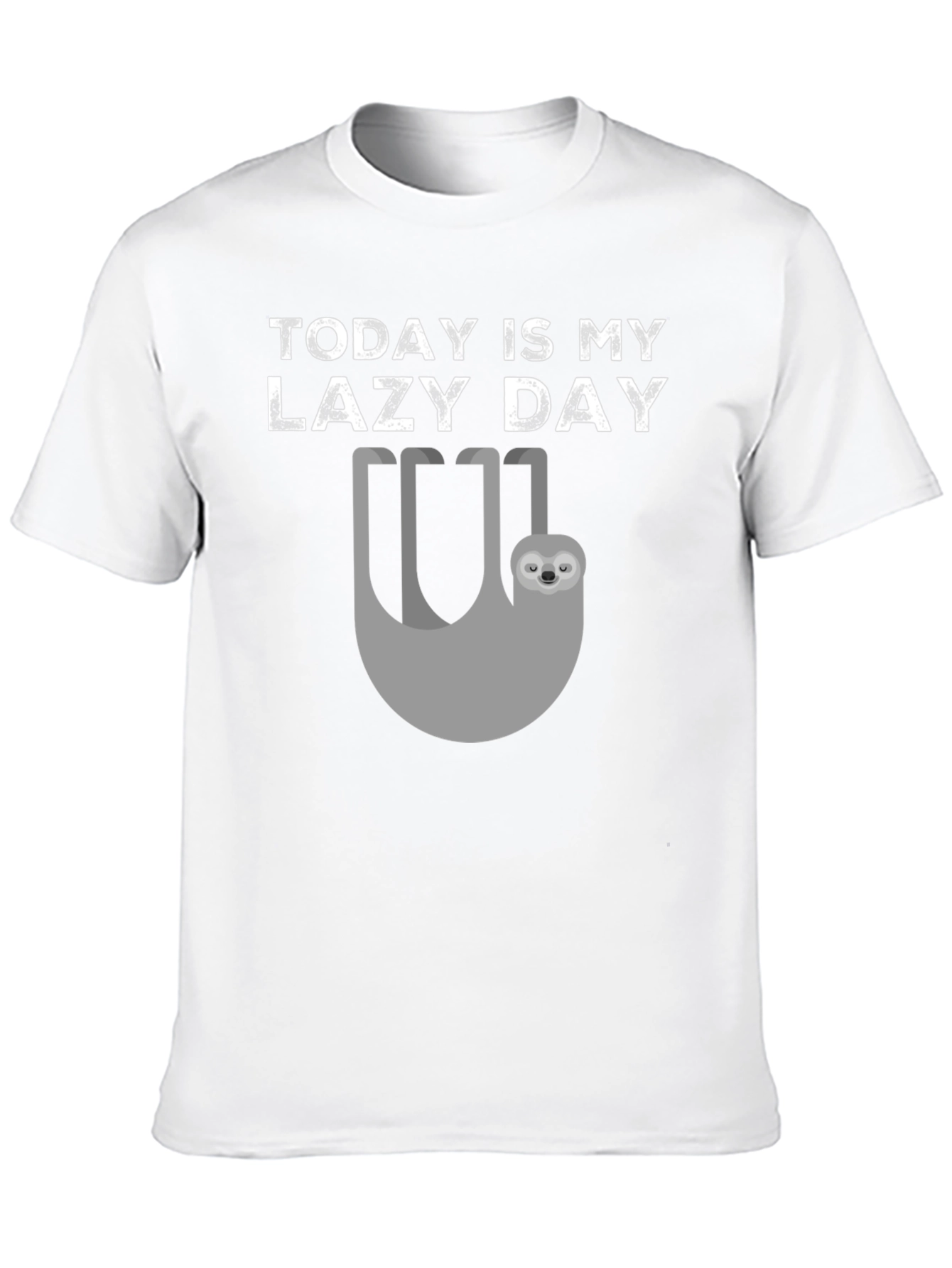 Today Is My Lazy Day Sloth Graphic Tee