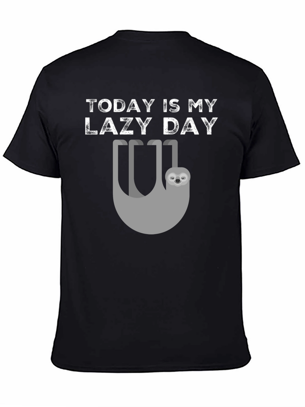 Today Is My Lazy Day Sloth Graphic Tee