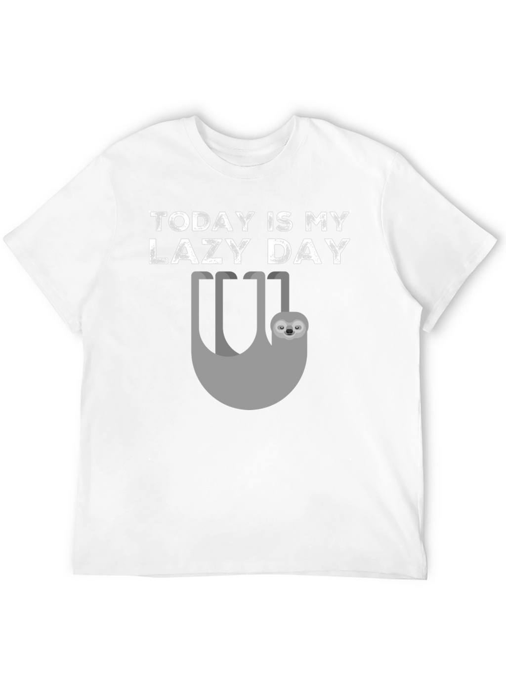 Today Is My Lazy Day Sloth Graphic Tee