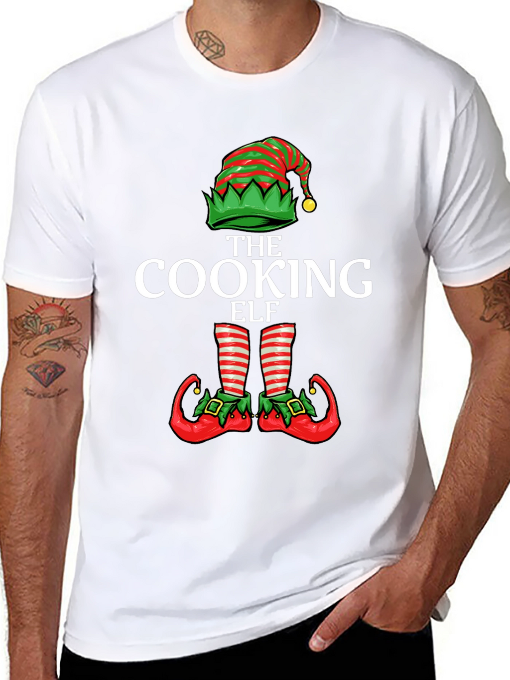 The Cooking Elf Graphic T-Shirt