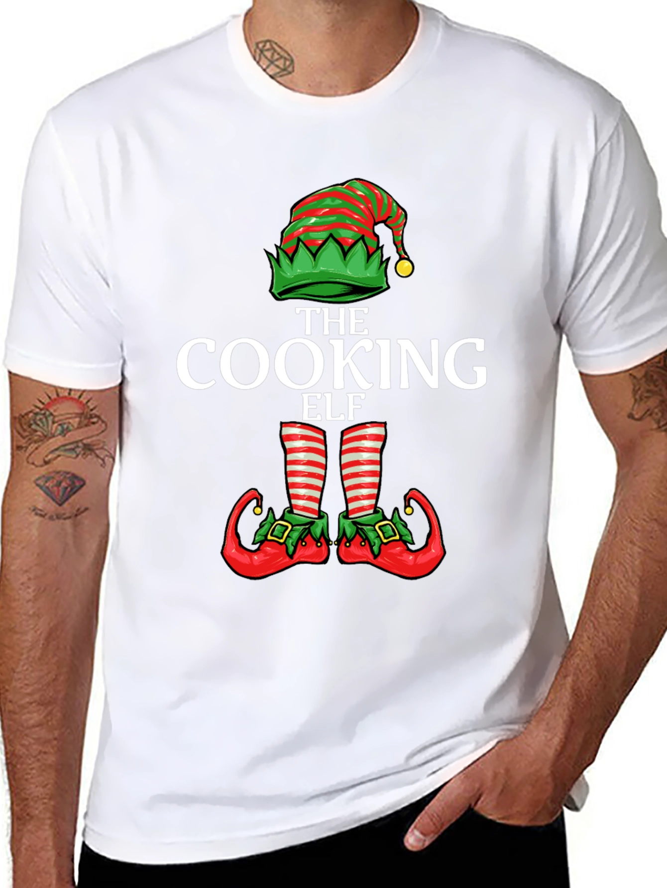 The Cooking Elf Graphic T-Shirt