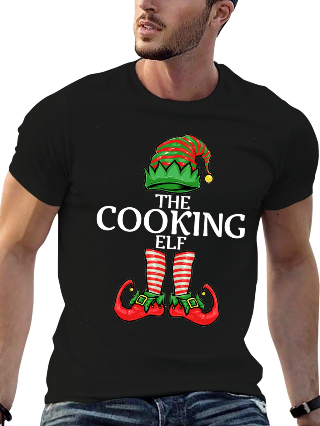 The Cooking Elf Graphic T-Shirt