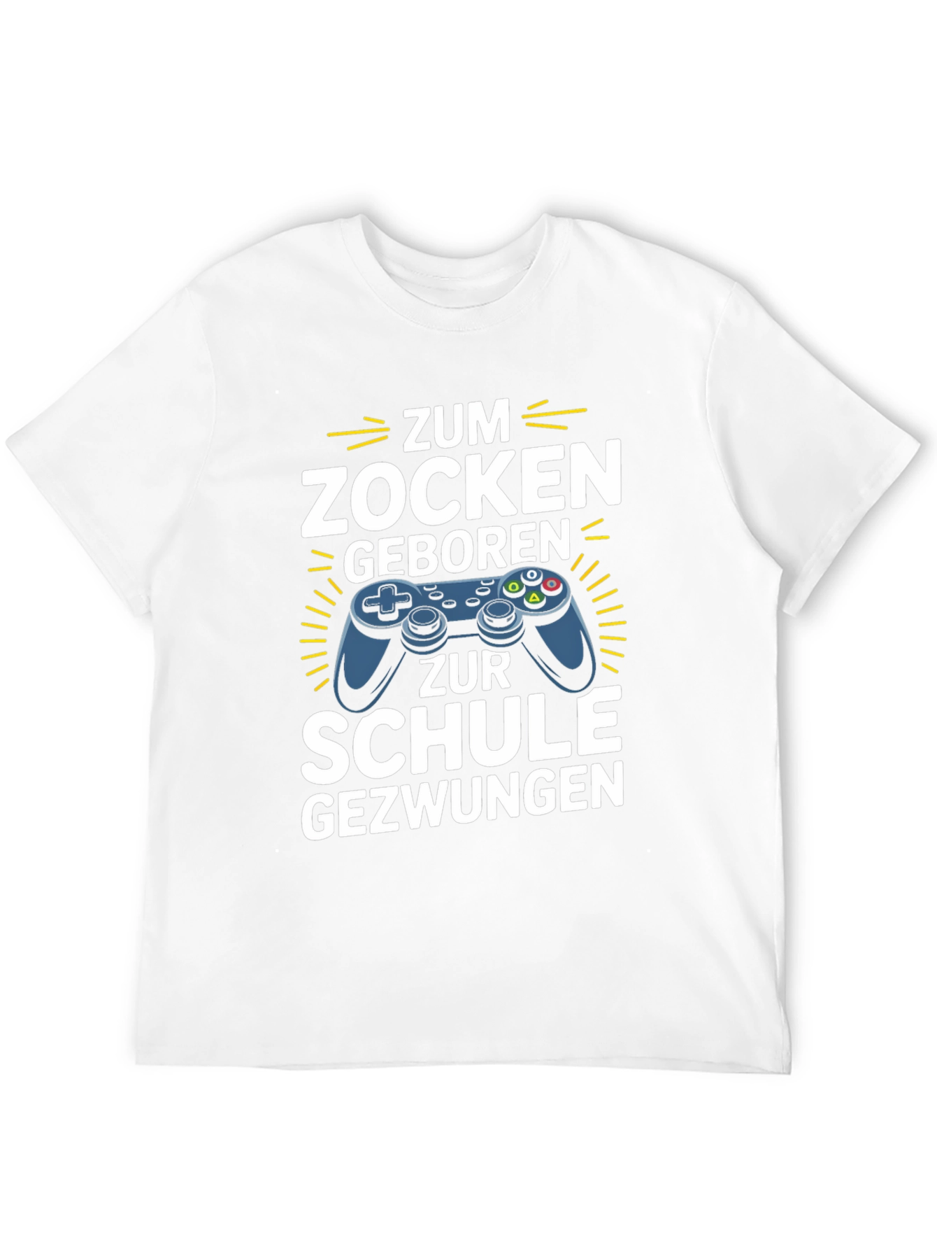 Gamer T-Shirt - Born to Game Forced to School