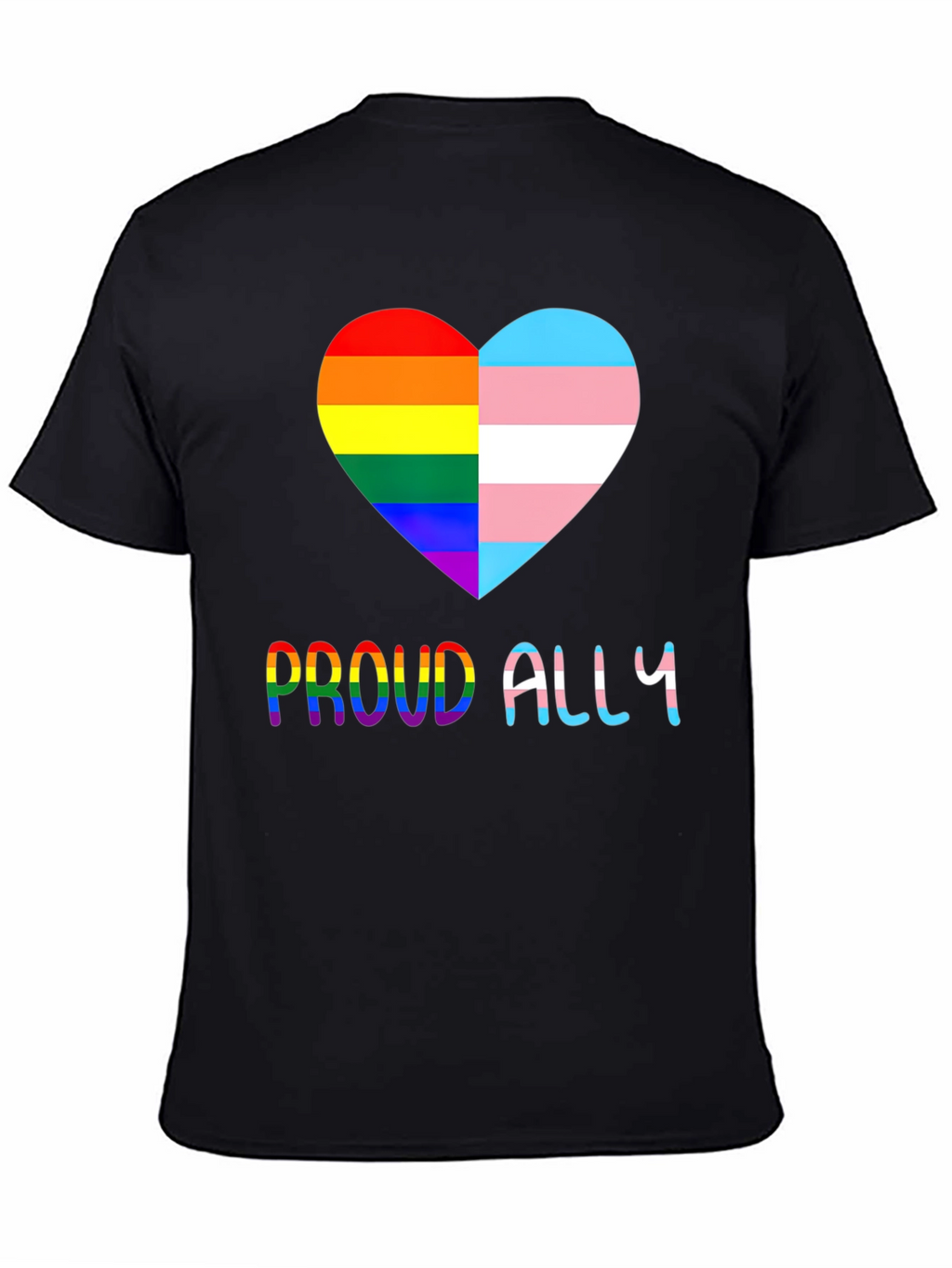 Proud Ally LGBT Transgender Pride T-Shirt
