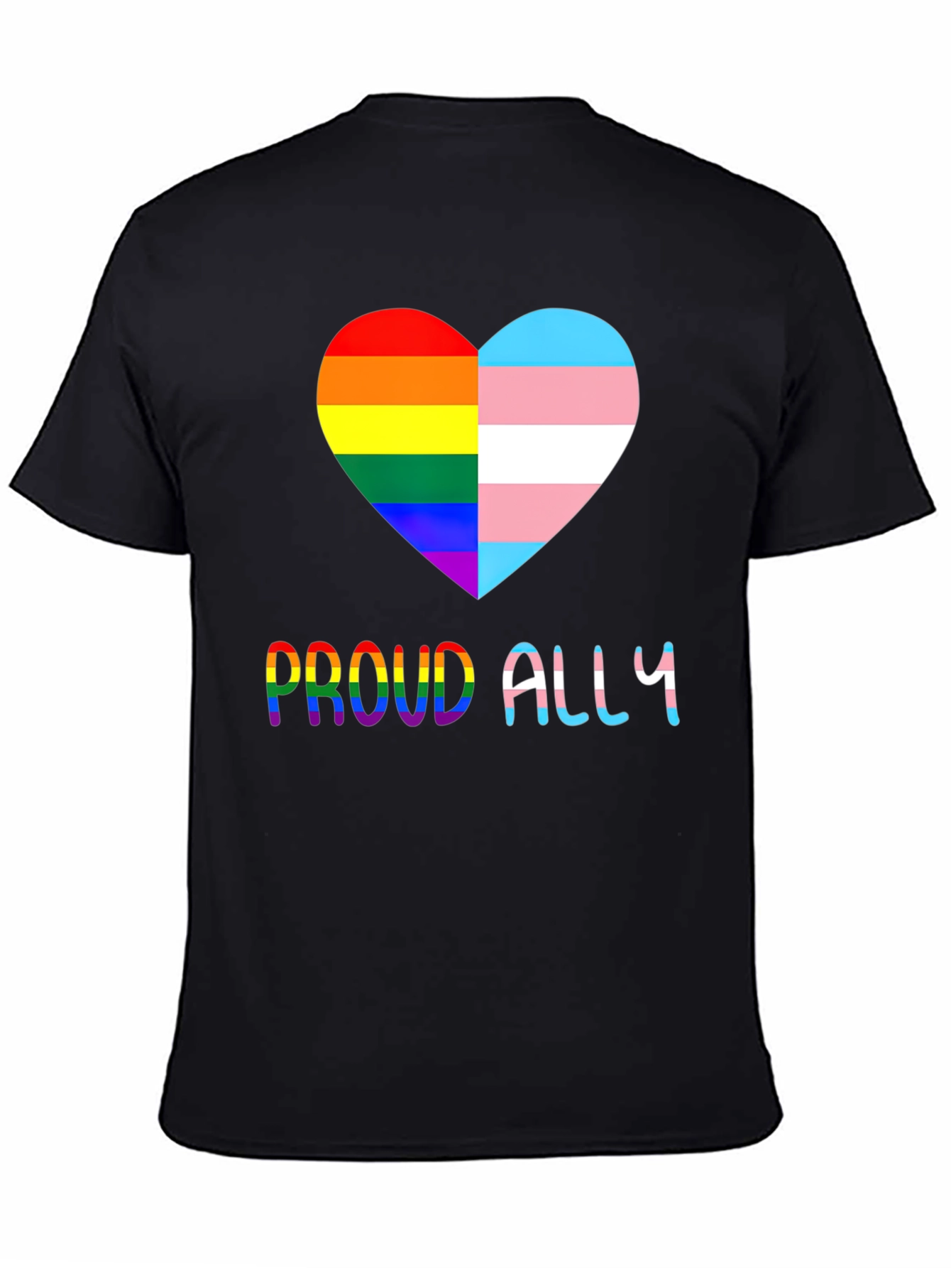 Proud Ally LGBT Transgender Pride T-Shirt