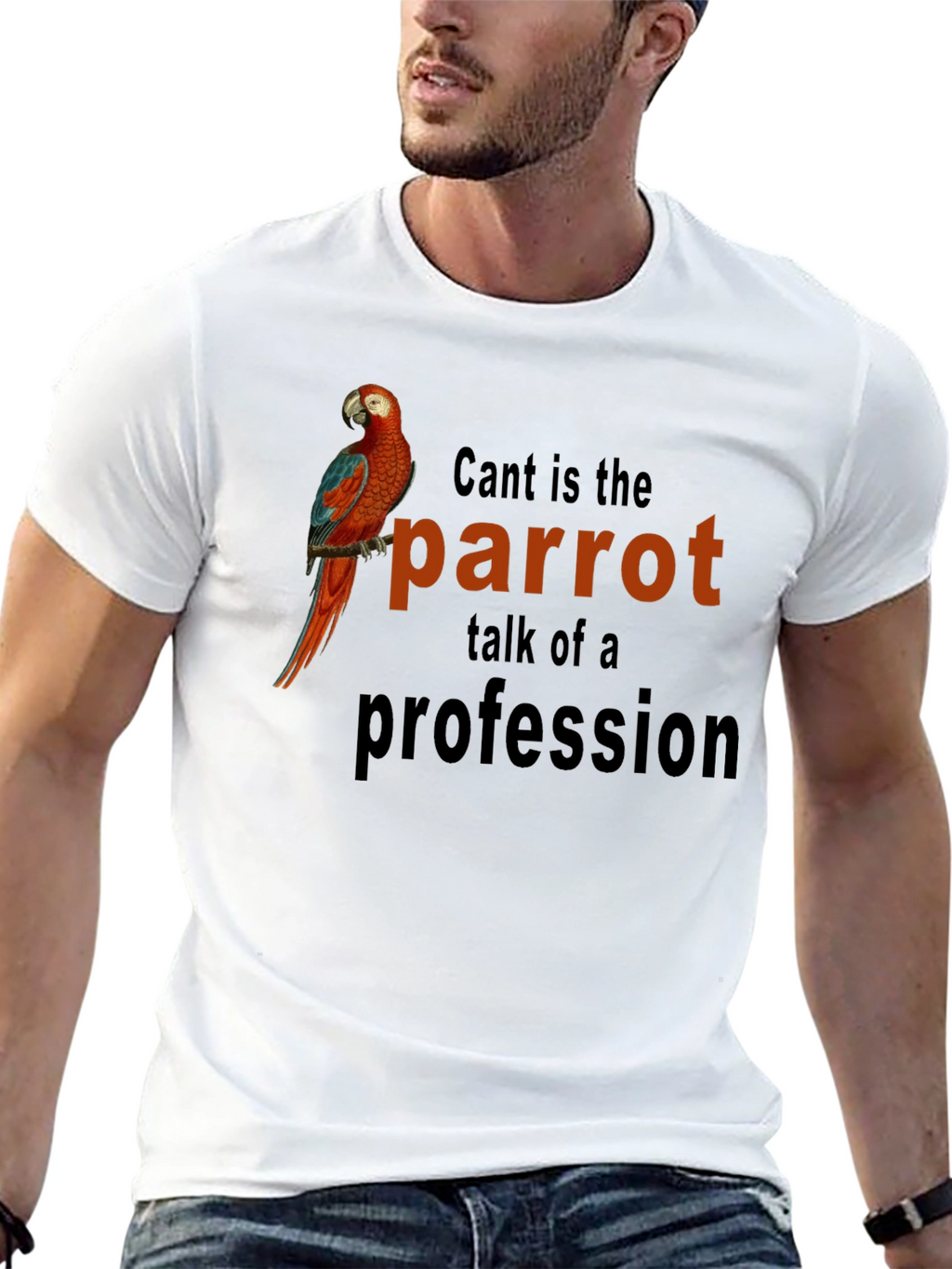 Parrot Profession Graphic Tee