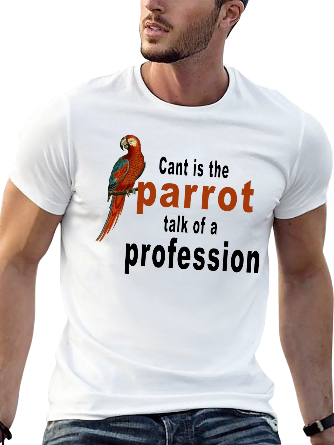 Parrot Profession Graphic Tee