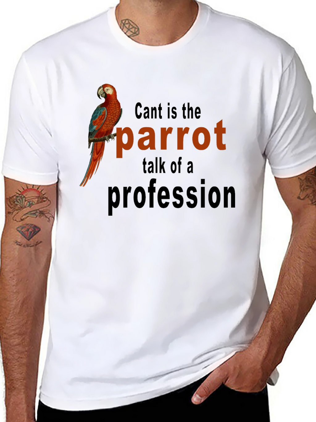 Parrot Profession Graphic Tee