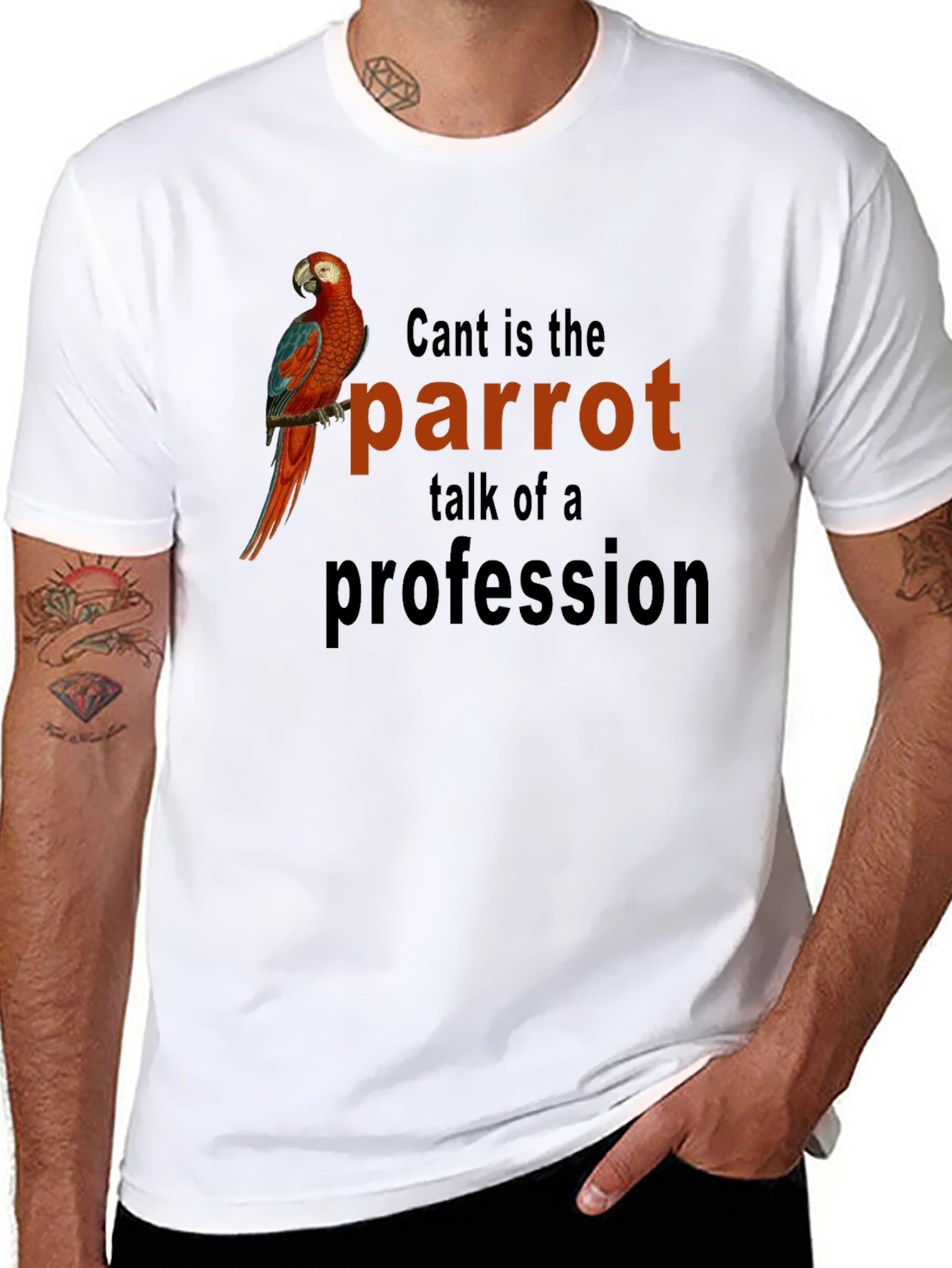 Parrot Profession Graphic Tee