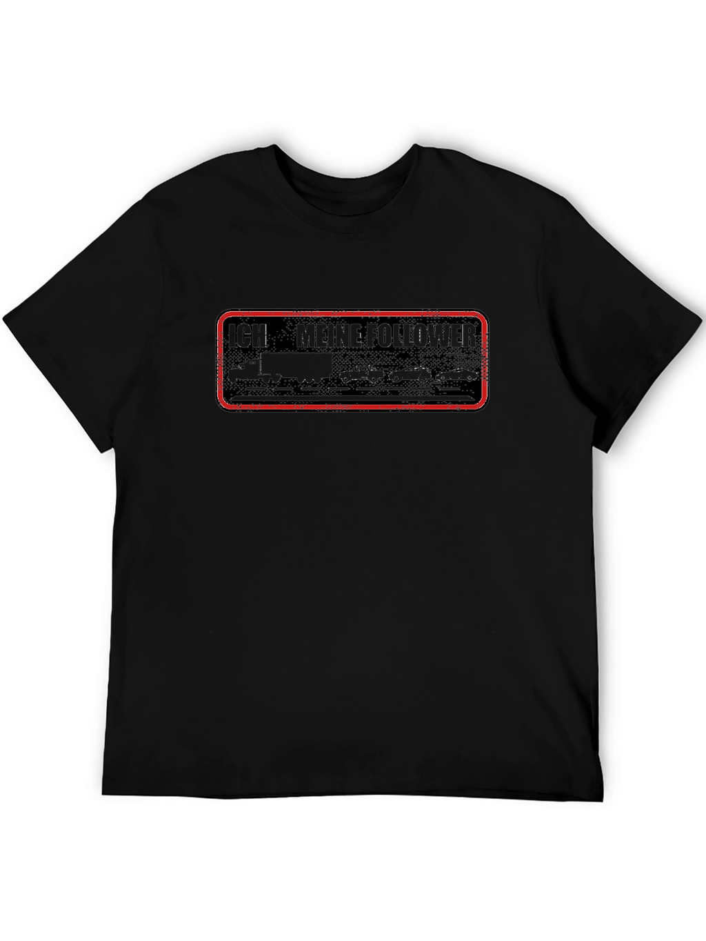Funny Trucker T-Shirt - I Have My Followers