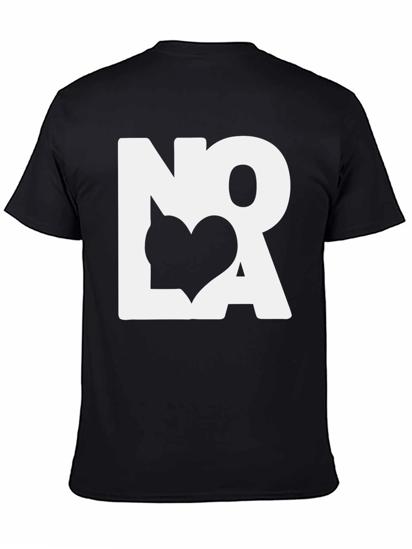 NOLA Heart Graphic Tee - New Orleans Love